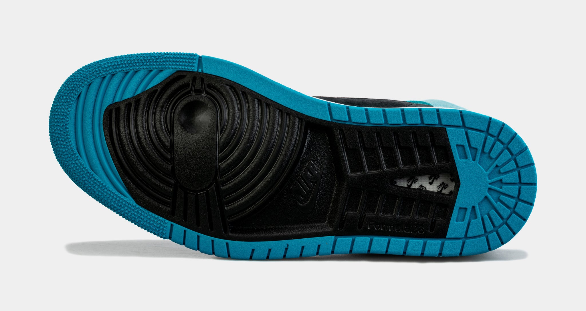Air Jordan 1 Retro High Zoom CMFT 2 Bleached Aqua Mens Lifestyle Shoes  (Blue/Black) Free Shipping