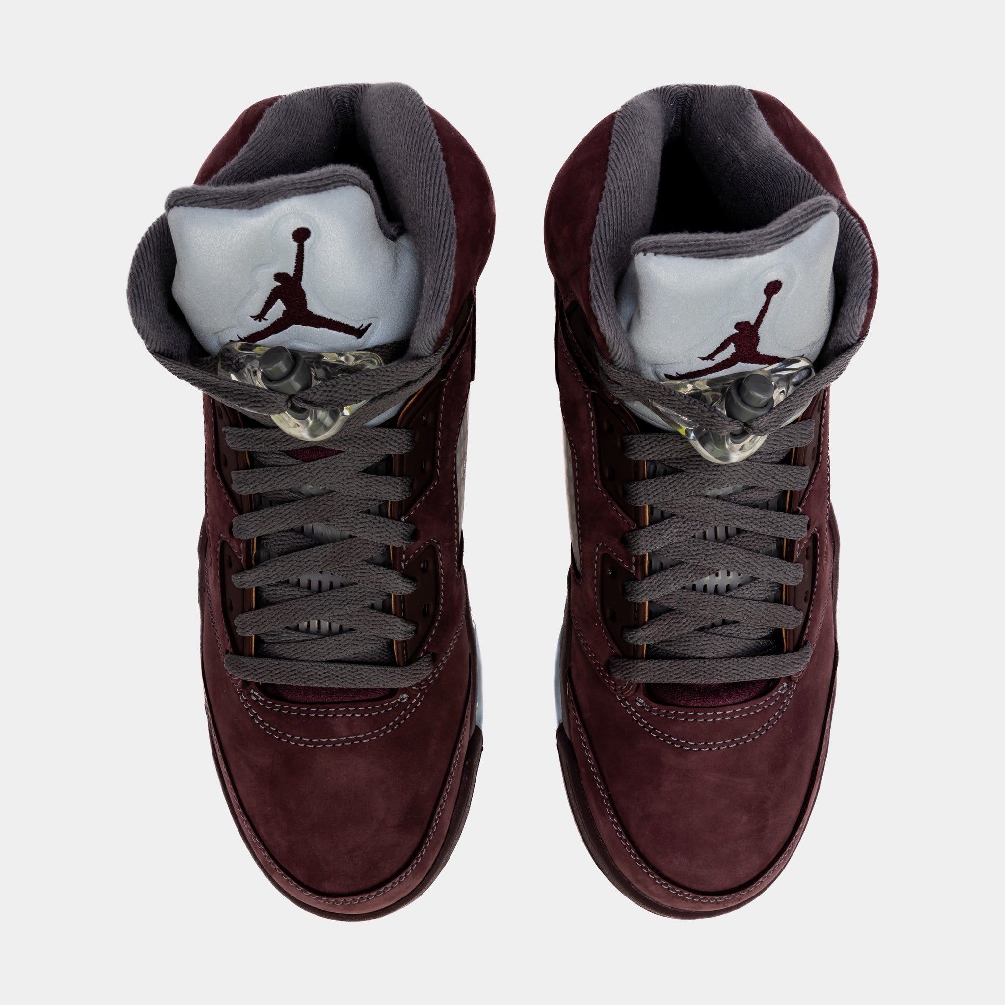Air Jordan 5 Retro Burgundy Mens Lifestyle Shoes (Burgundy)
