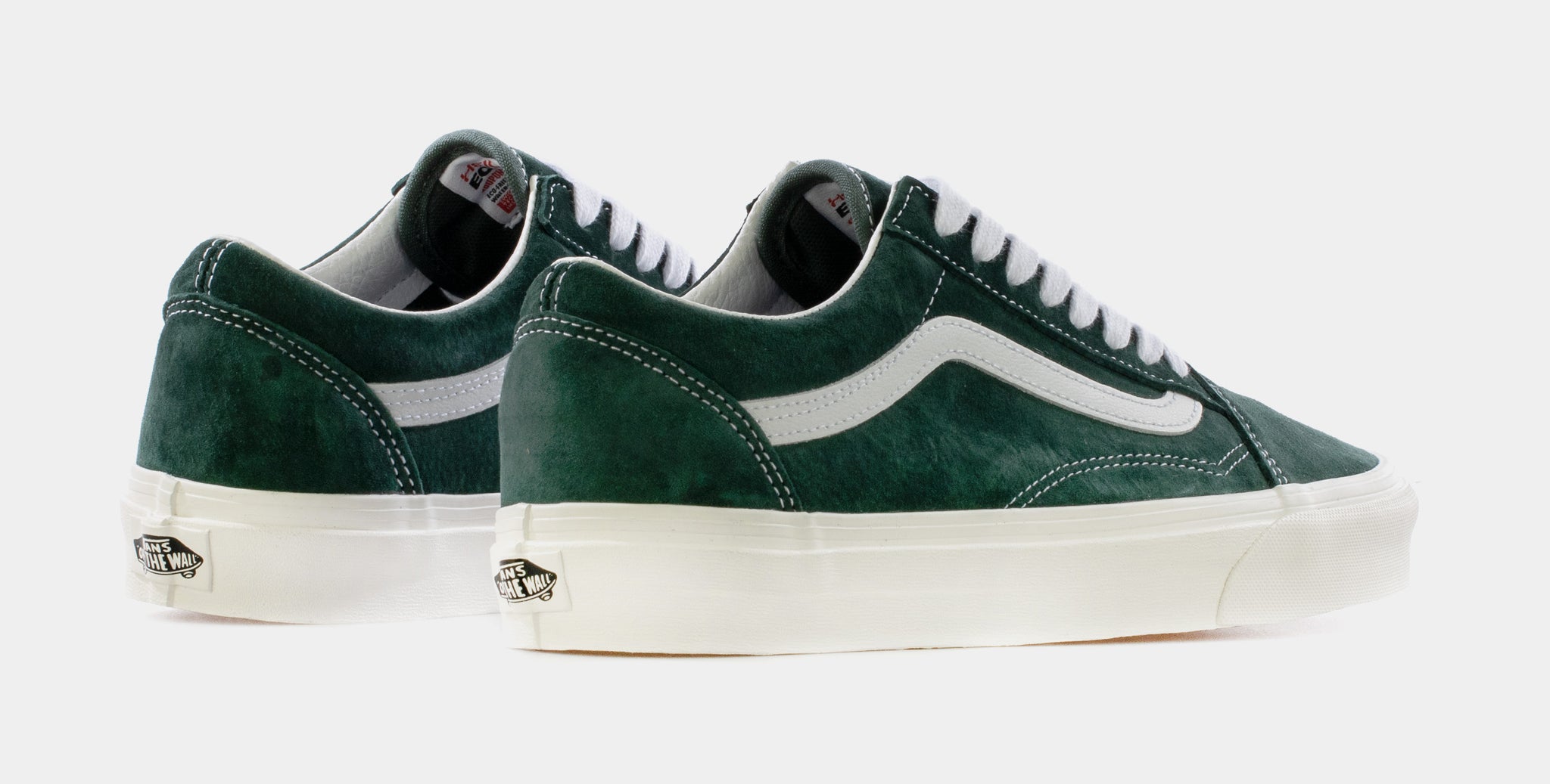 Vans old skool dark 2025 spruce suede skate shoes