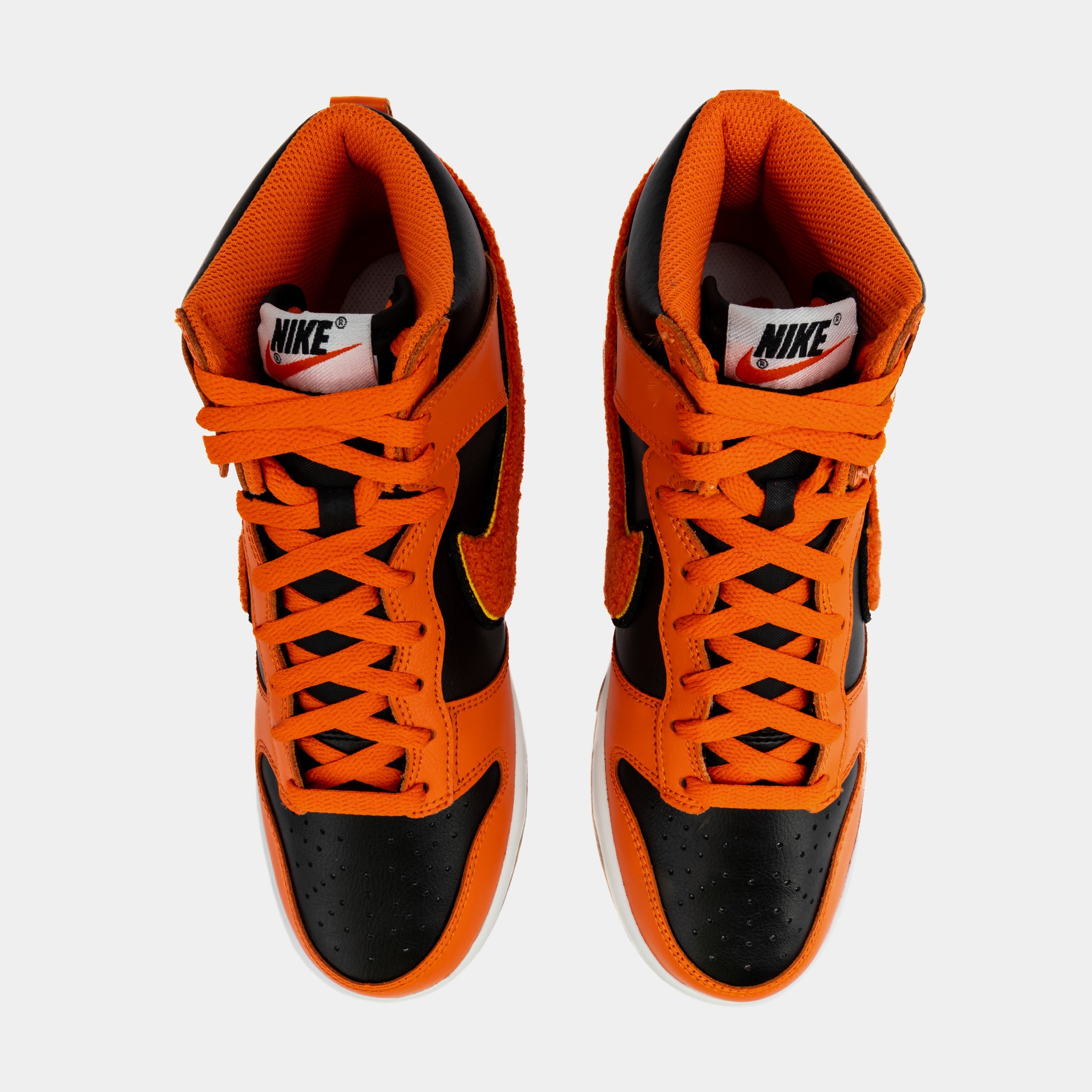 Orange and black high tops hotsell