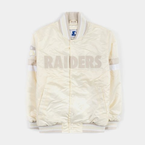 Starter Las Vegas Raiders Bronx Bubble Varsity Mens Jacket Black  LA30E710-2RV – Shoe Palace