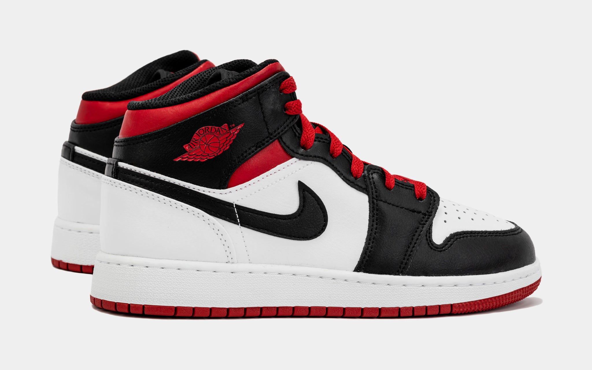 Red grade school jordans online