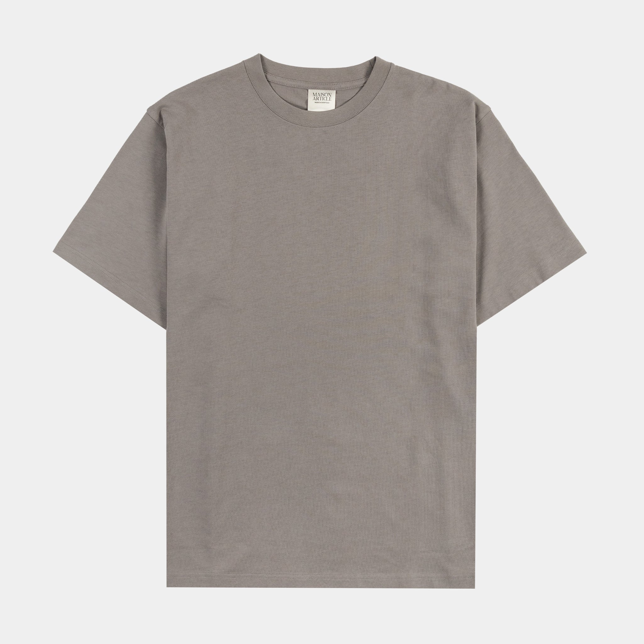 Mens Shoe Short Grey Novelty Article MATS07 Palace Sleeve Maison – Solid Stone Shirt