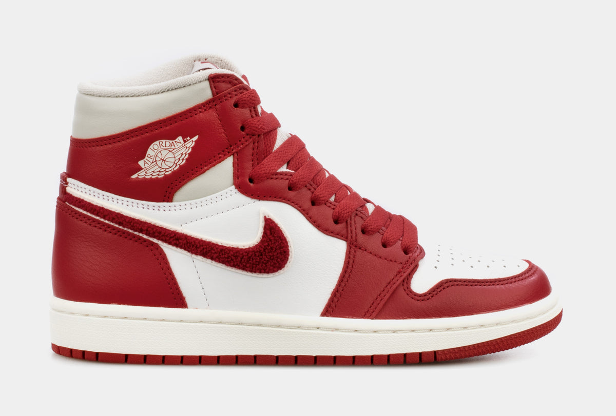 Jordan Air Jordan 1 High OG Newstalgia Womens Lifestyle Shoes Red White ...