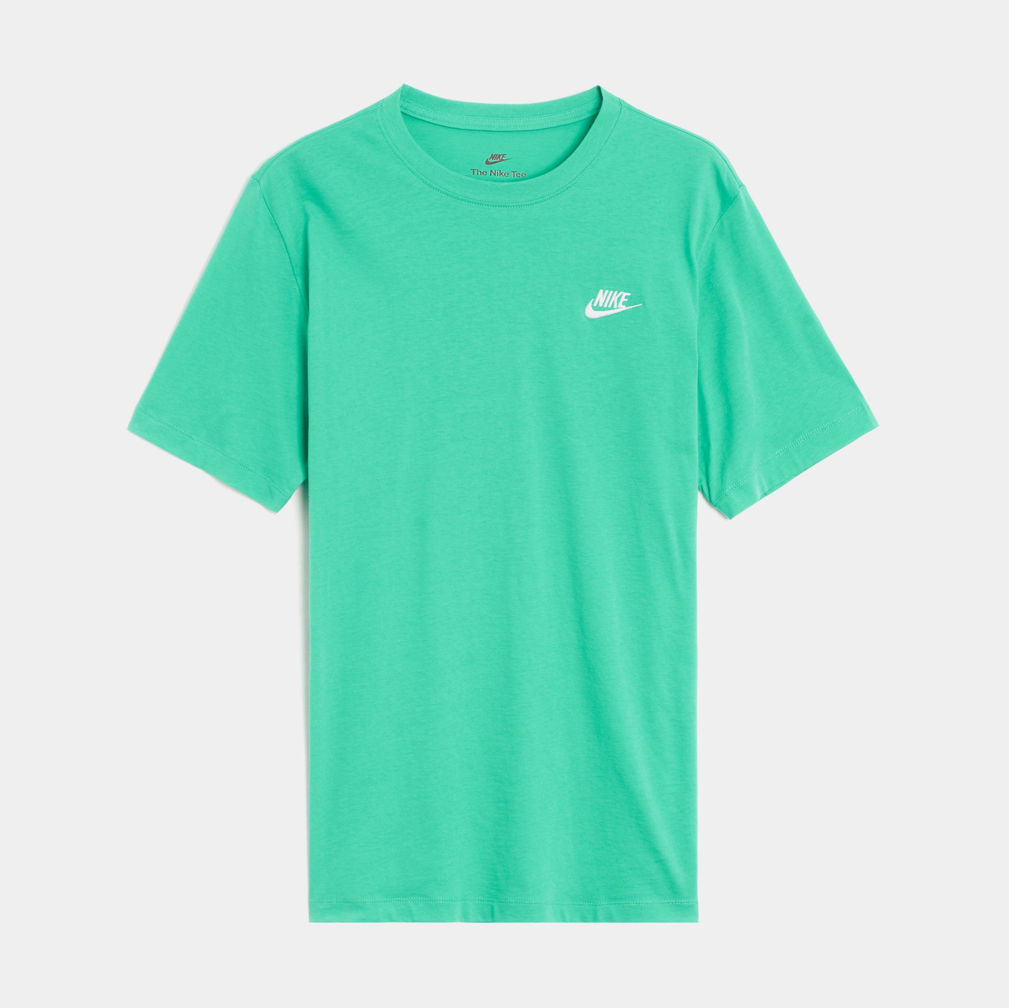 Green nike cheap tee shirt