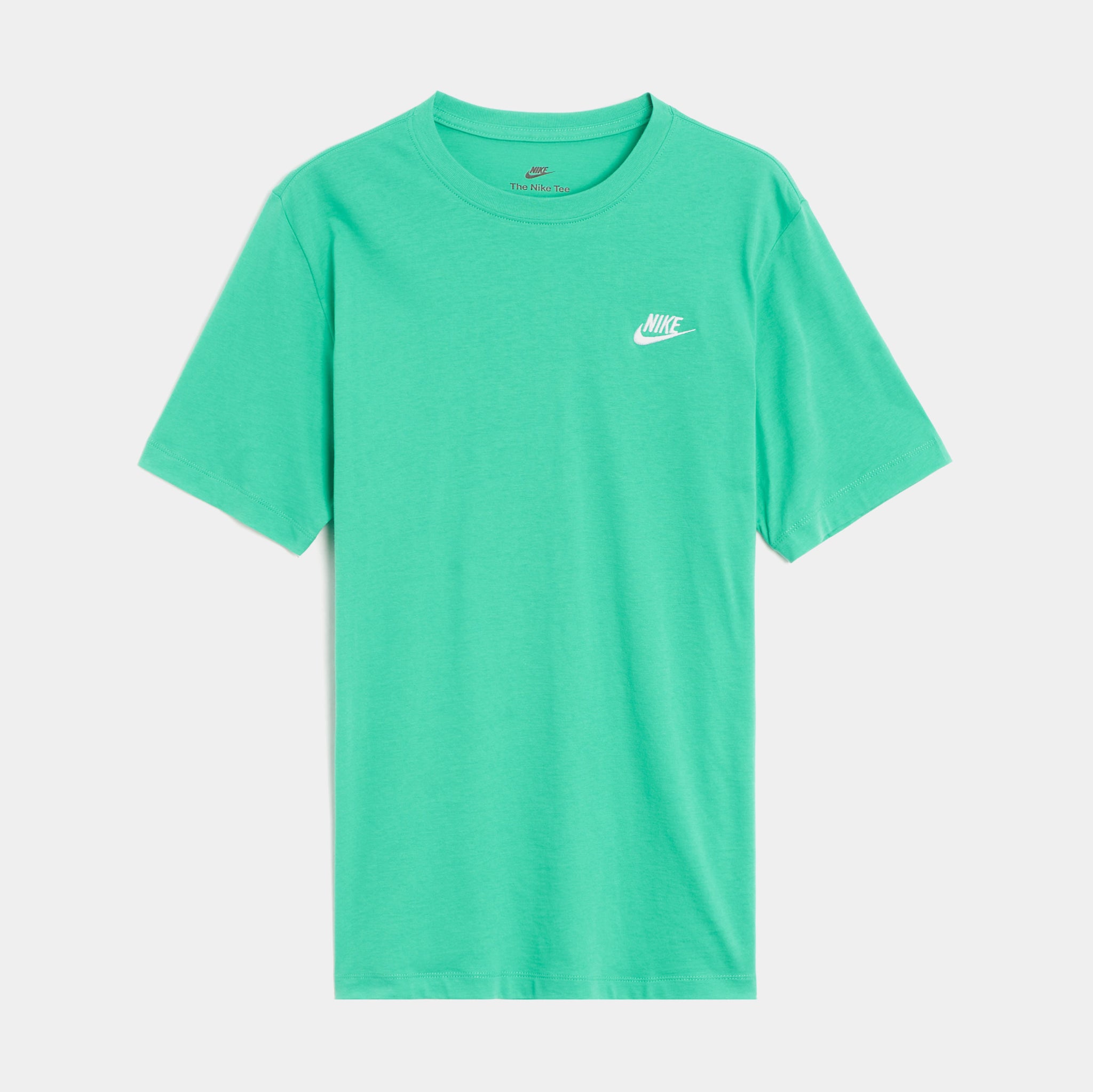 Nike NSW Club Short Sleeve – Shoe Green AR4997-363 Shirt Mens Palace