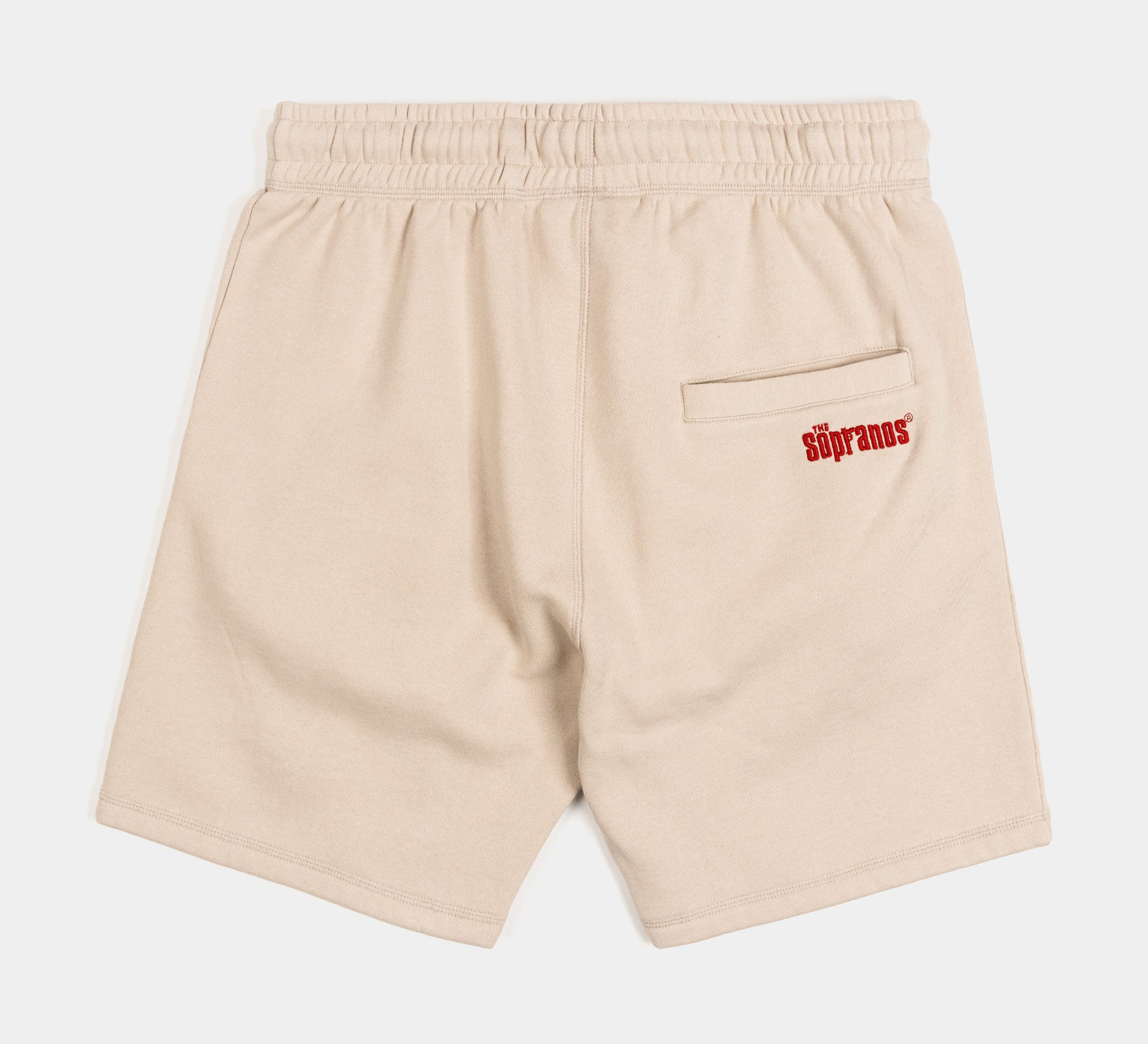 Shoe Palace SP x The Sopranos Pork Store Fleece Mens Shorts Beige