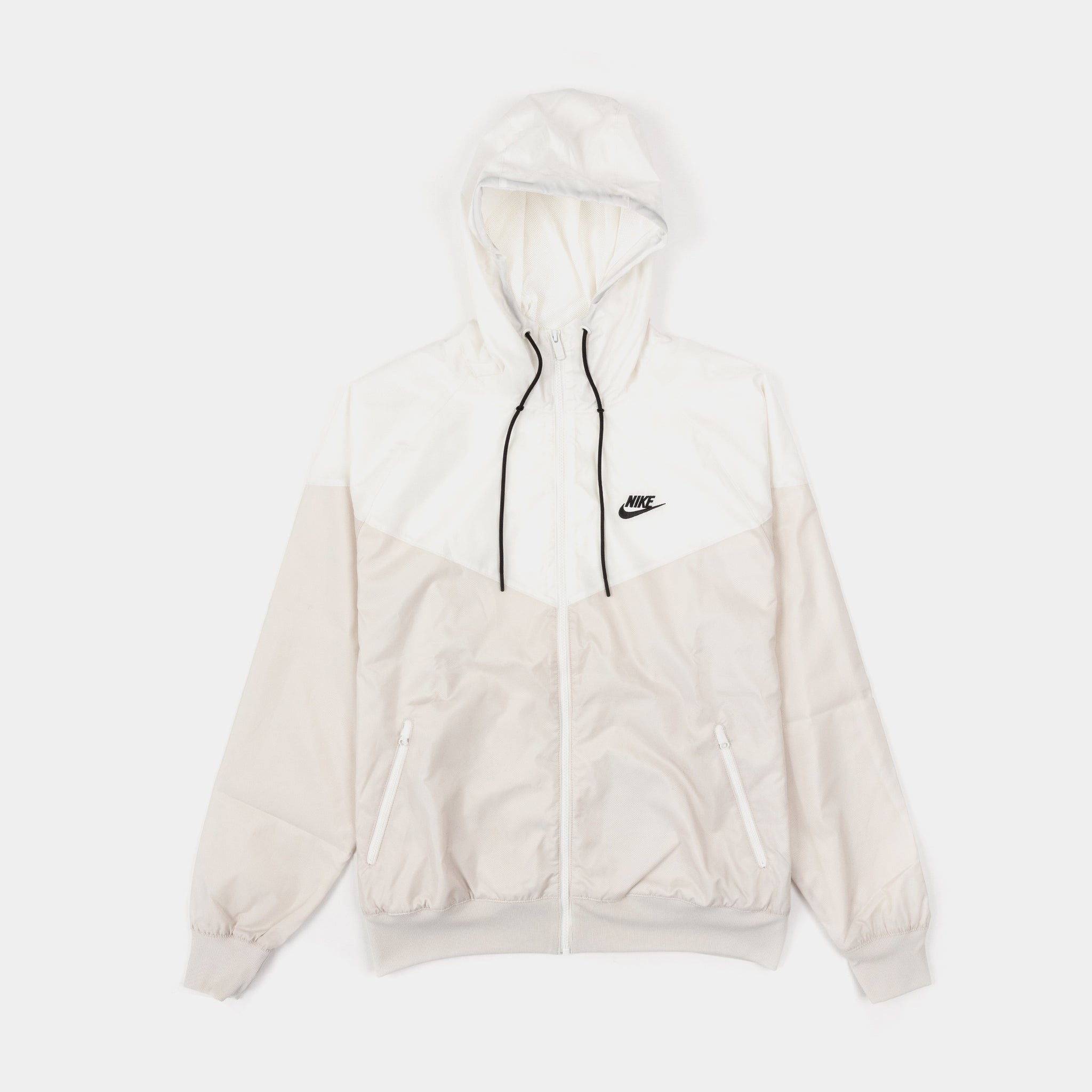 White nike shop windbreaker mens