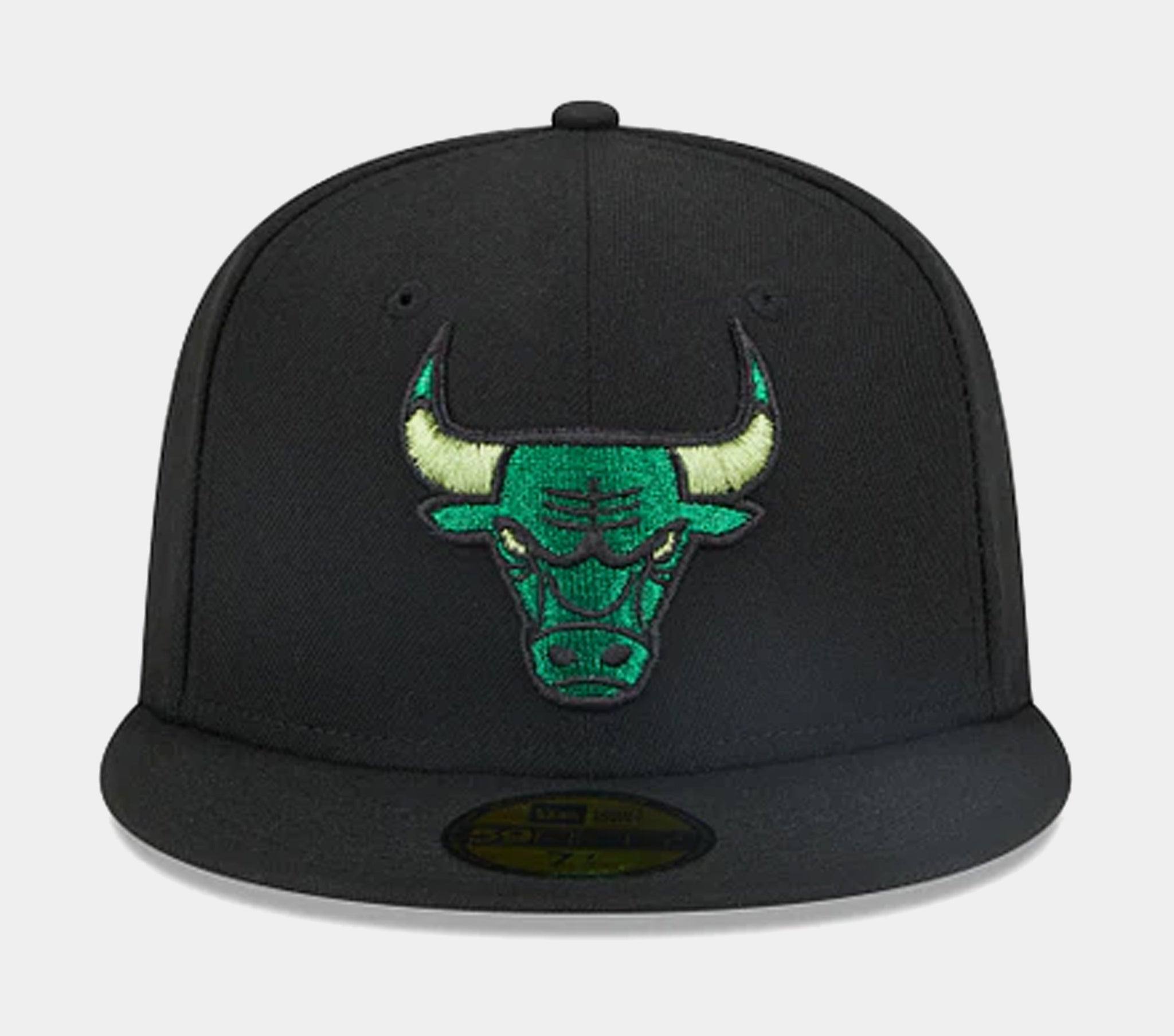 Chicago Bulls Metallic Pop 59FIFTY Mens Fitted Hat (Black)