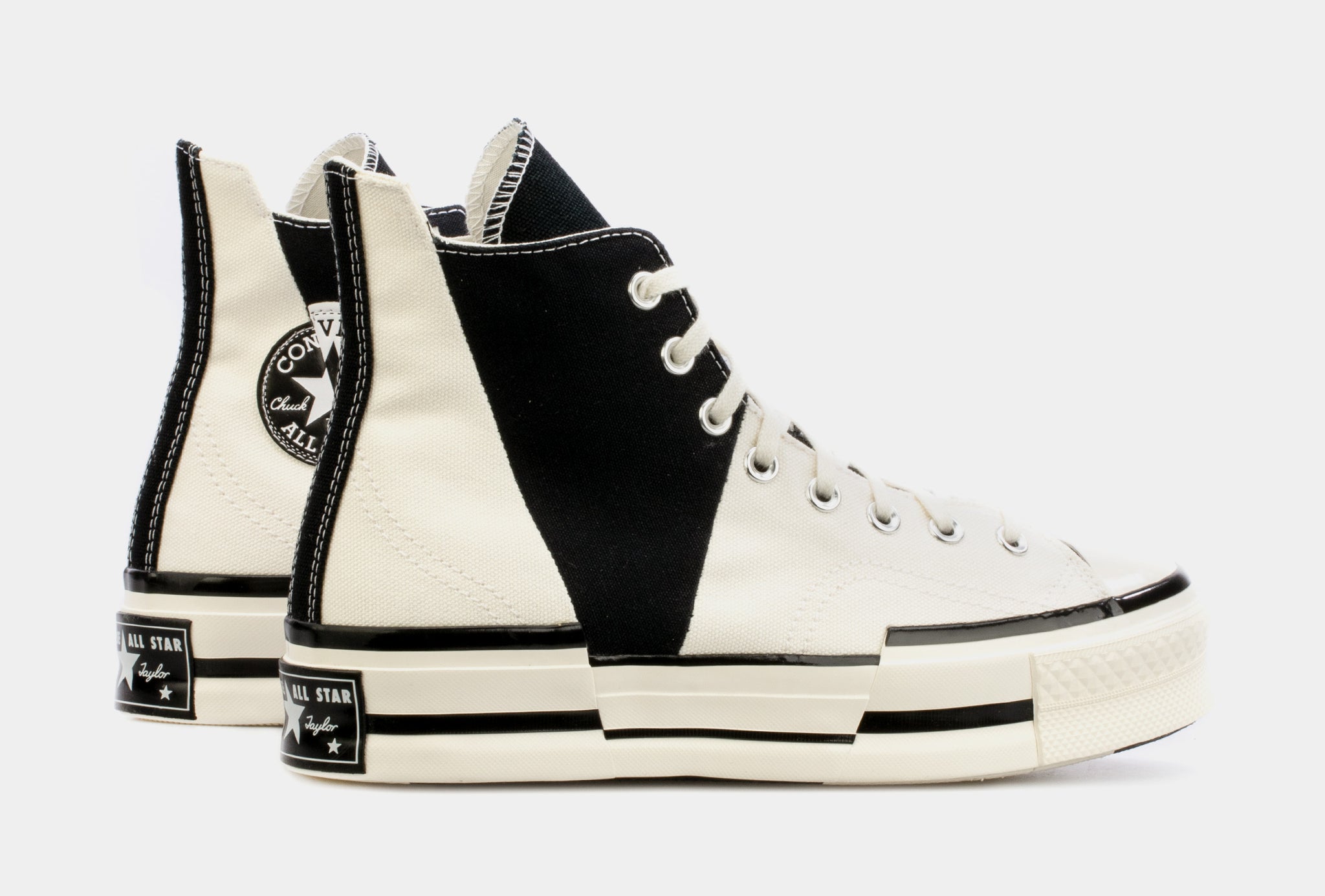 Converse black black on sale white