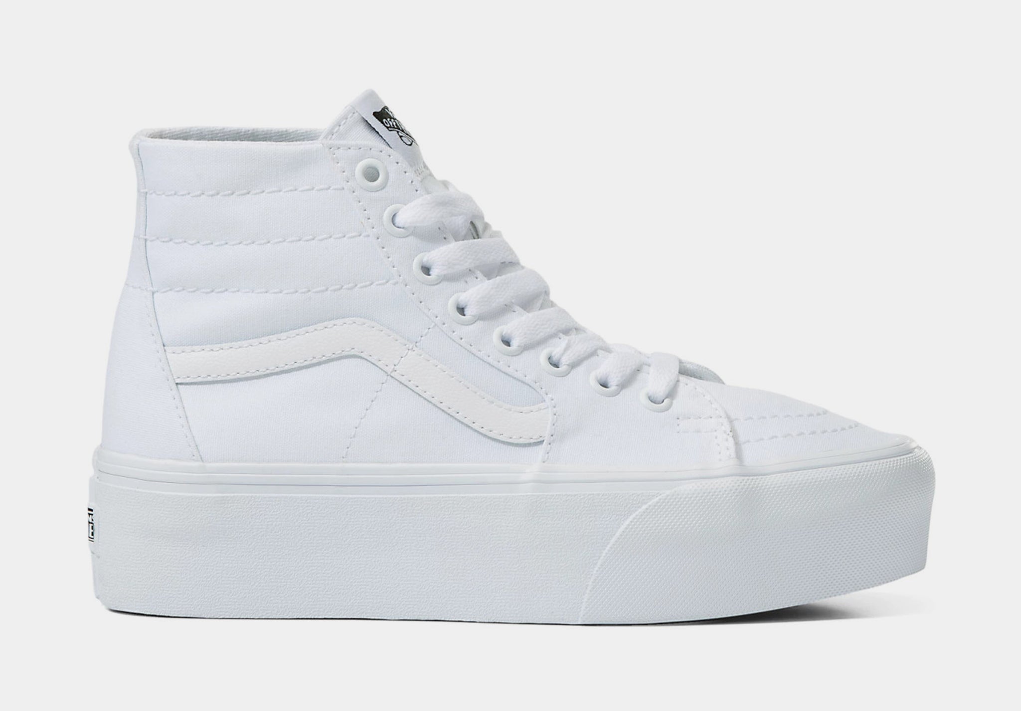 White high top skate on sale shoes