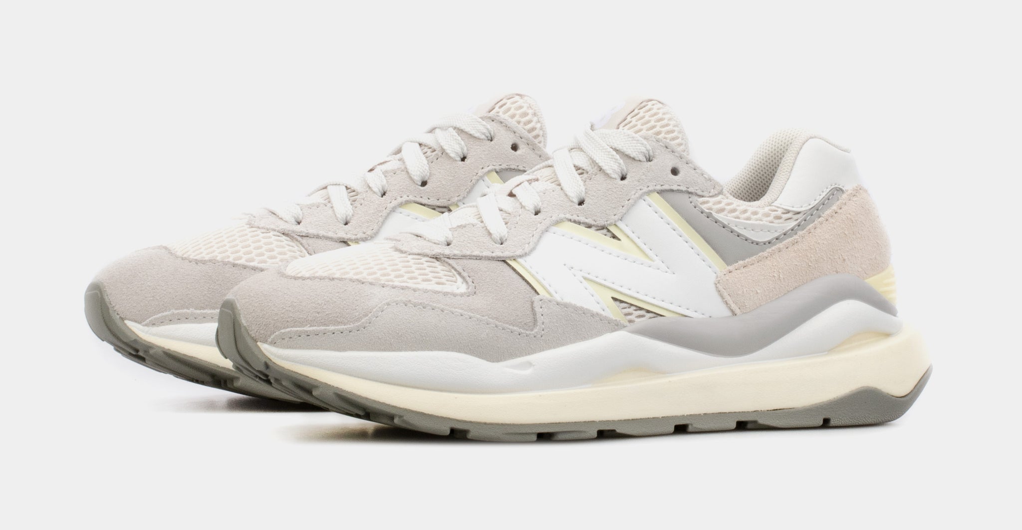 New Balance 57 40 Moonbeam Womens Lifestyle Shoes White Beige