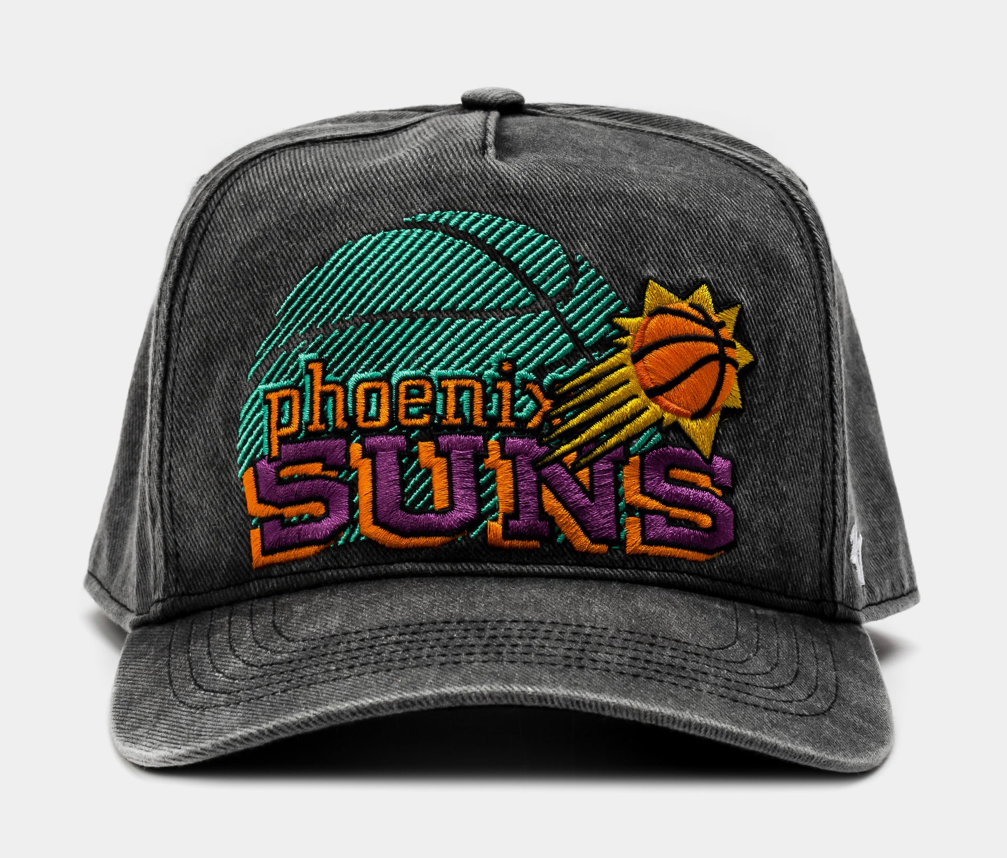 Phoenix Suns Bootleg '47 Hitch Snapback Mens Hat (Black)