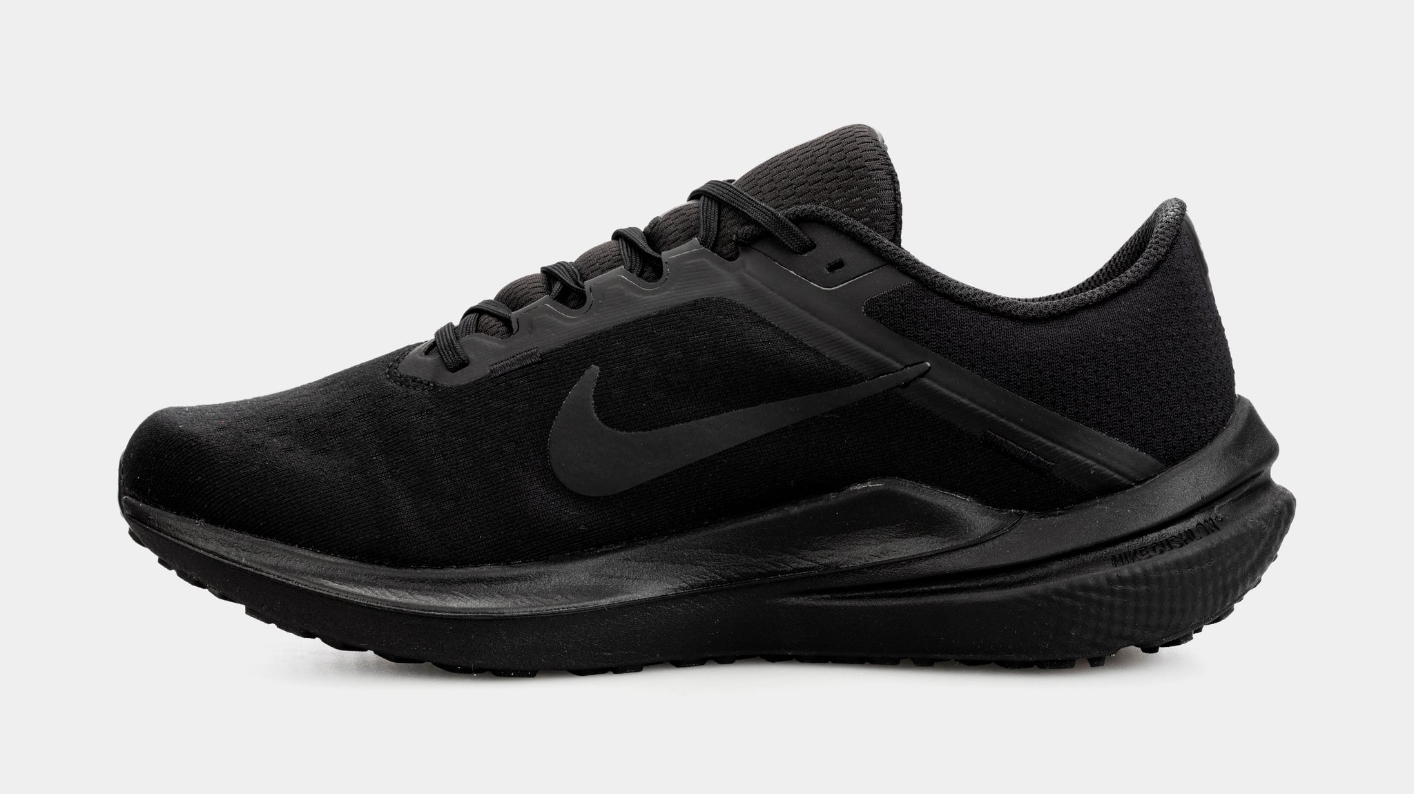 Nike air running sale shoes black