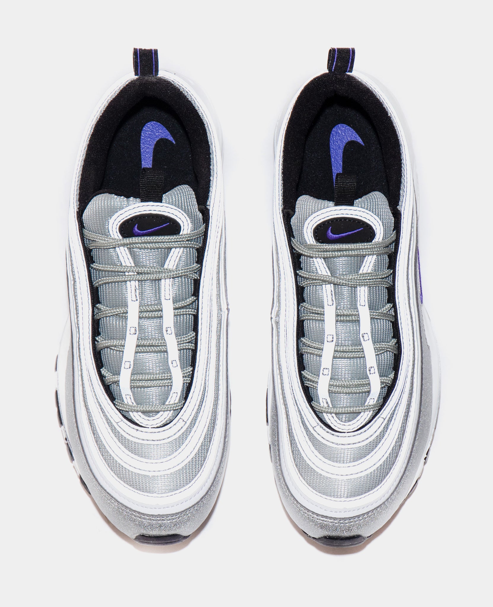 Air max 97 silver on sale purple