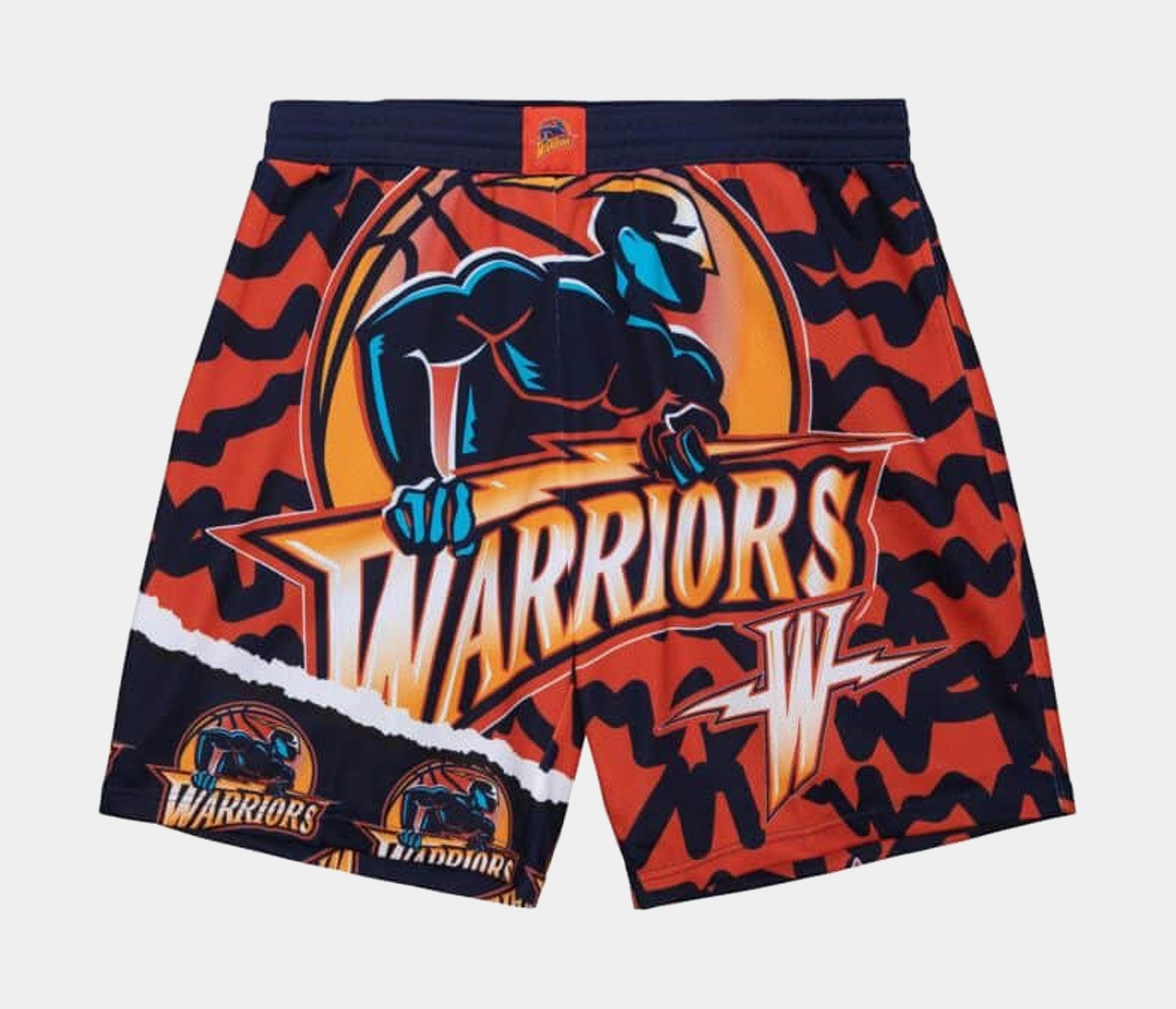 Mitchell & Ness Golden State Warriors Big Face 2.0 Shorts Large