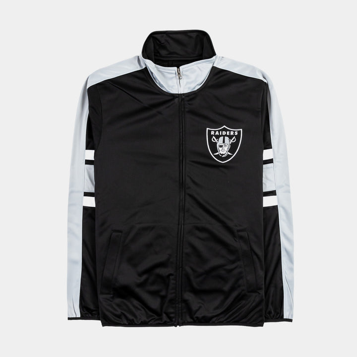 Starter Las Vegas Raiders Renegade Nylon Pullover Windbreaker Mens