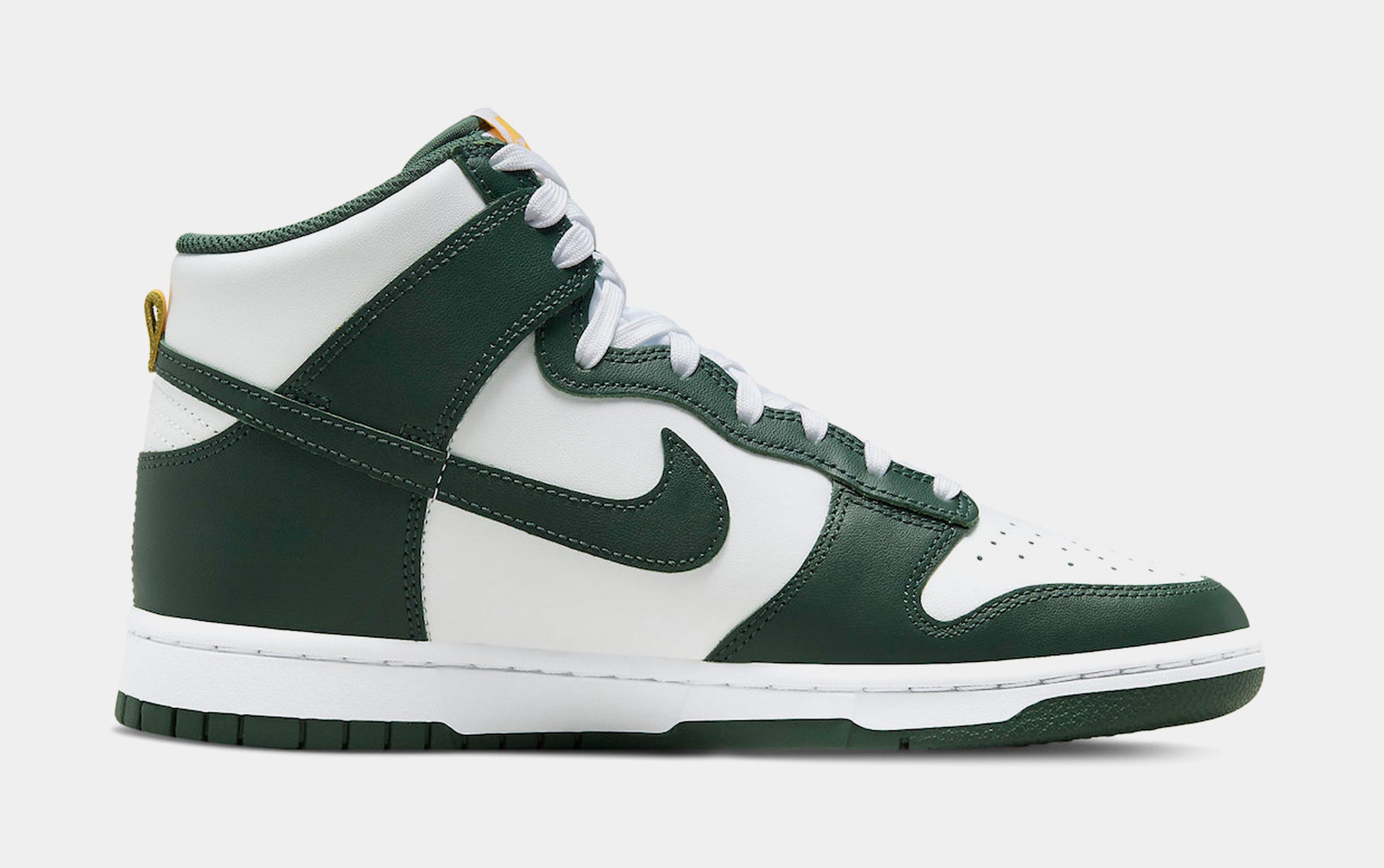 Nike Dunk High Noble Green Mens Lifestyle Shoes Green White Free