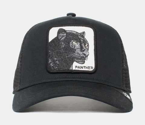 Black Panther & Roses Black Trucker - Iconic cap