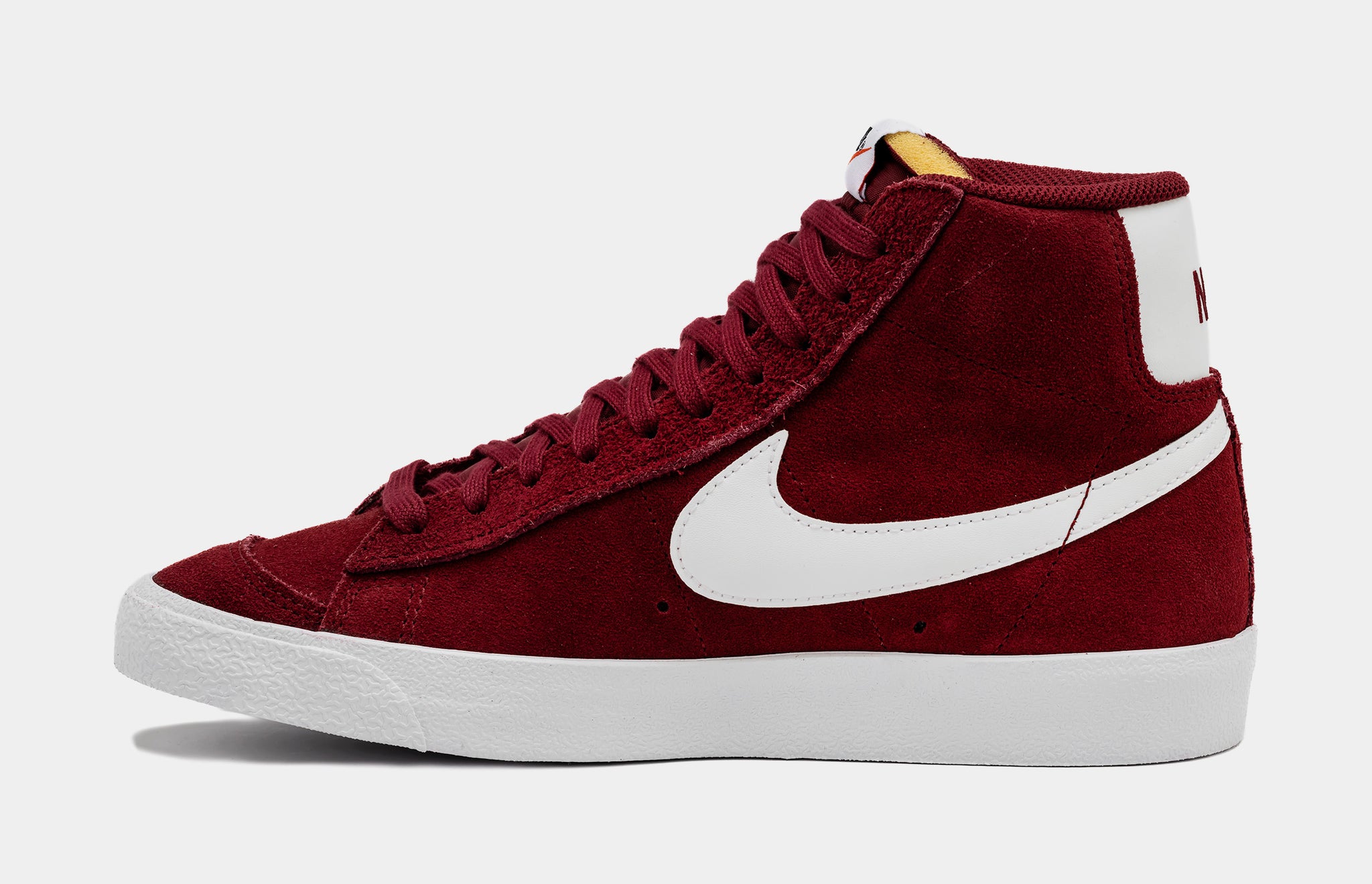 Nike Blazer Mid 77 Suede Team Red Mens Basketball Shoes Team Red