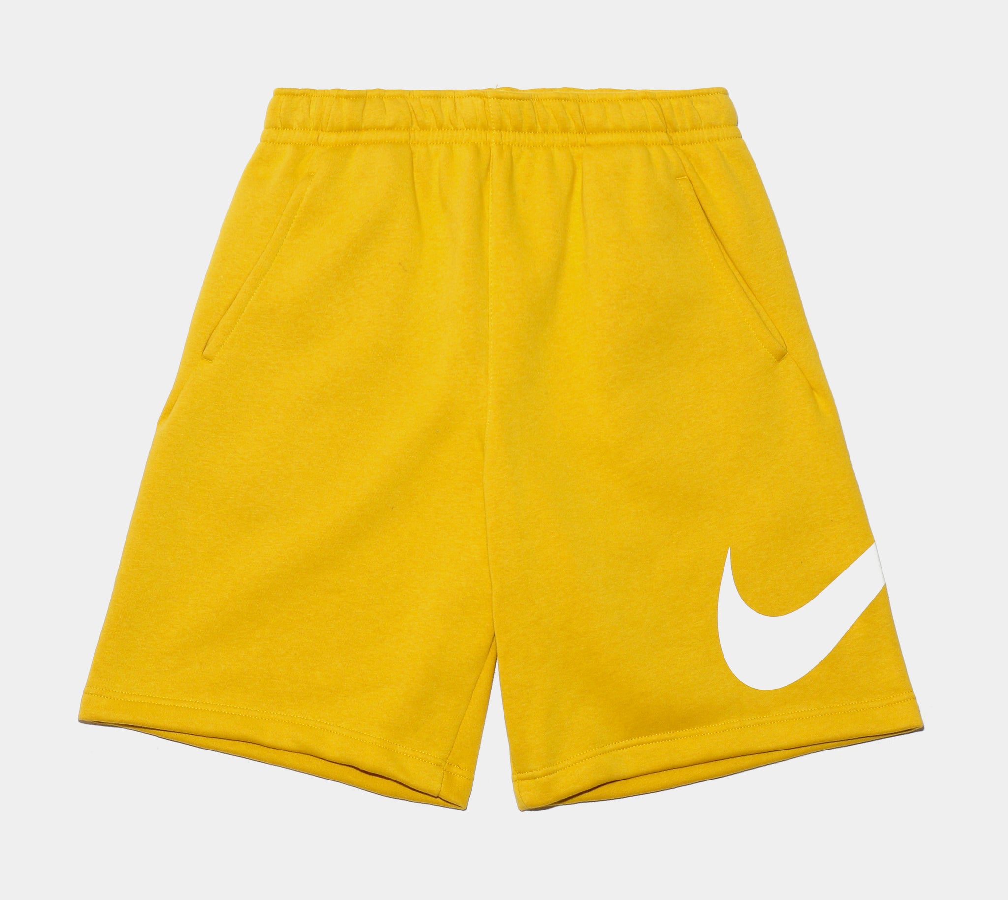 Yellow 2025 fleece shorts