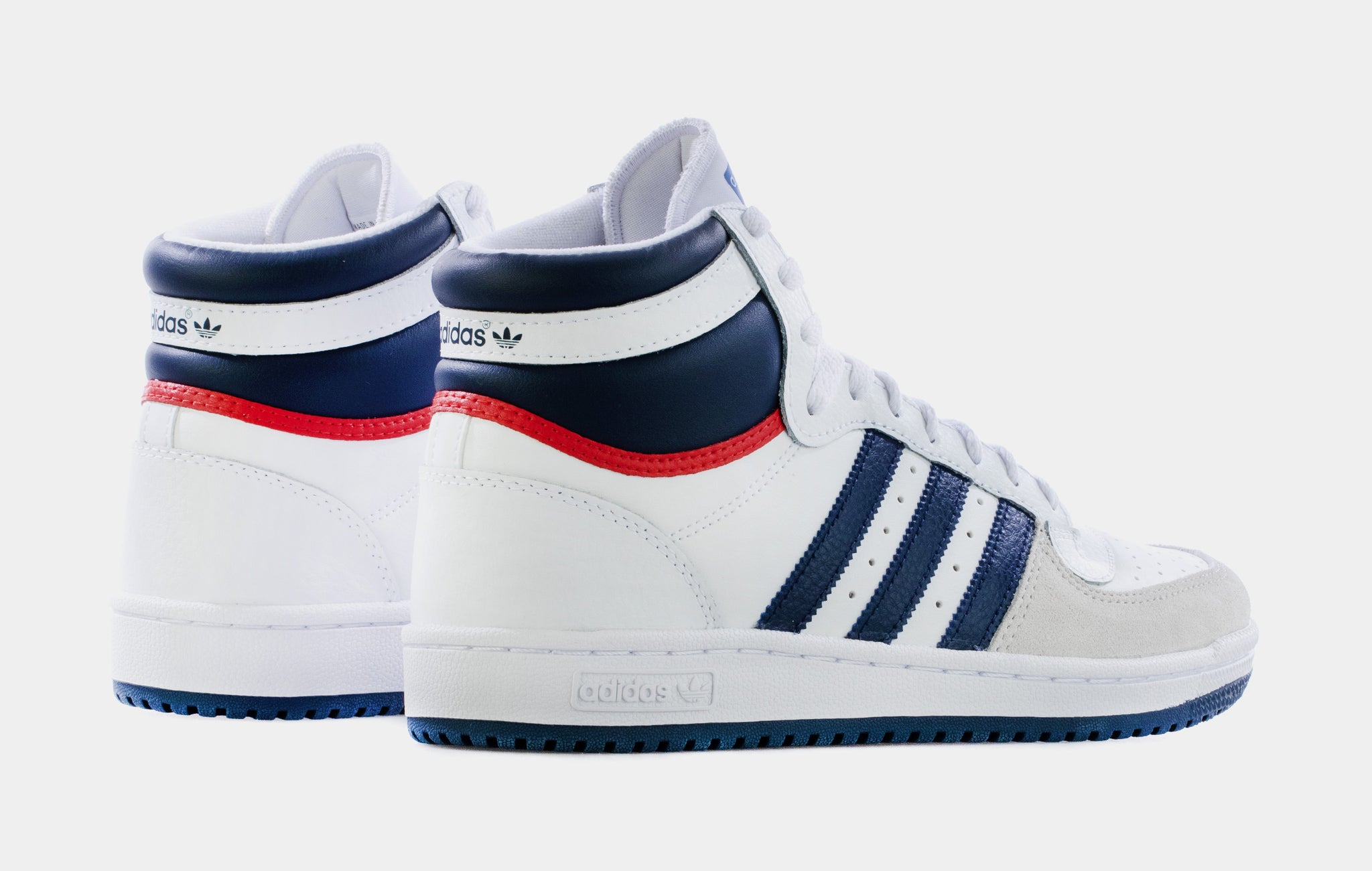 Navy blue adidas basketball shoes best sale