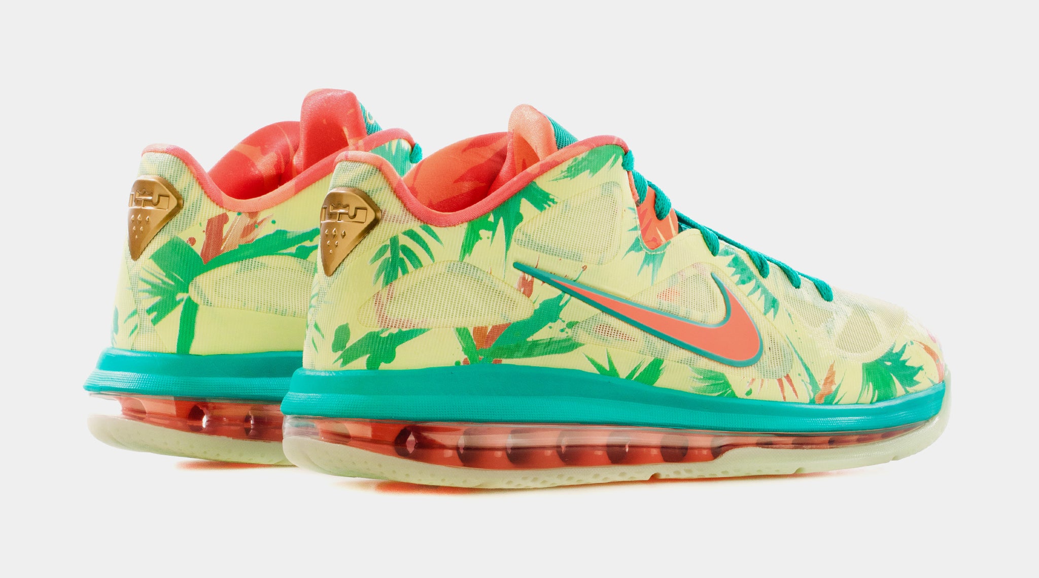 LeBron 9 Low LeBronold Palmer Mens Basketball Shoes (Green/Multi)