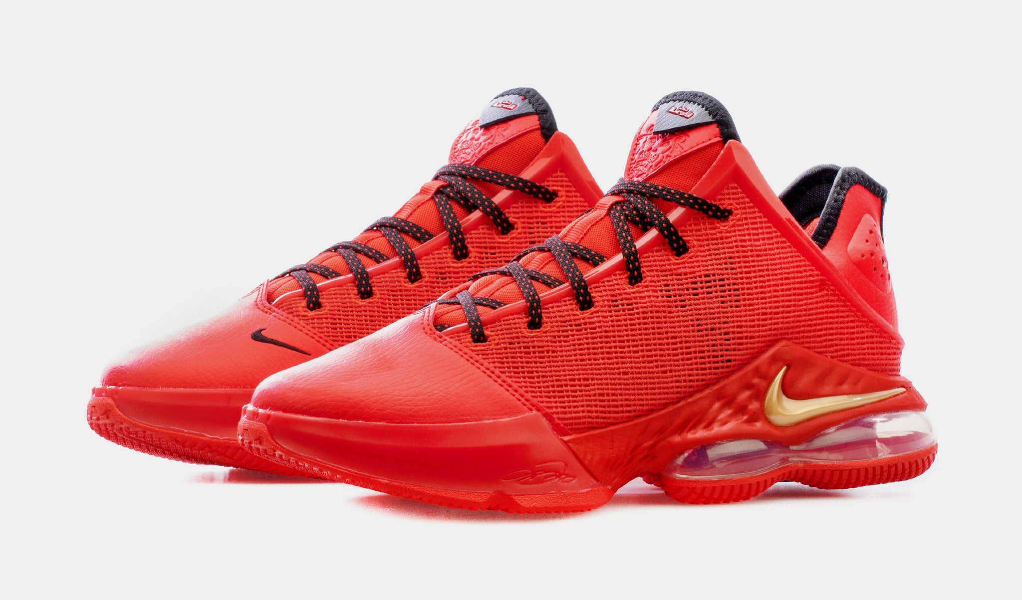 Nike Men's LeBron 19 Basketball Shoes in Orange, Size: 14 | Dc9338-800