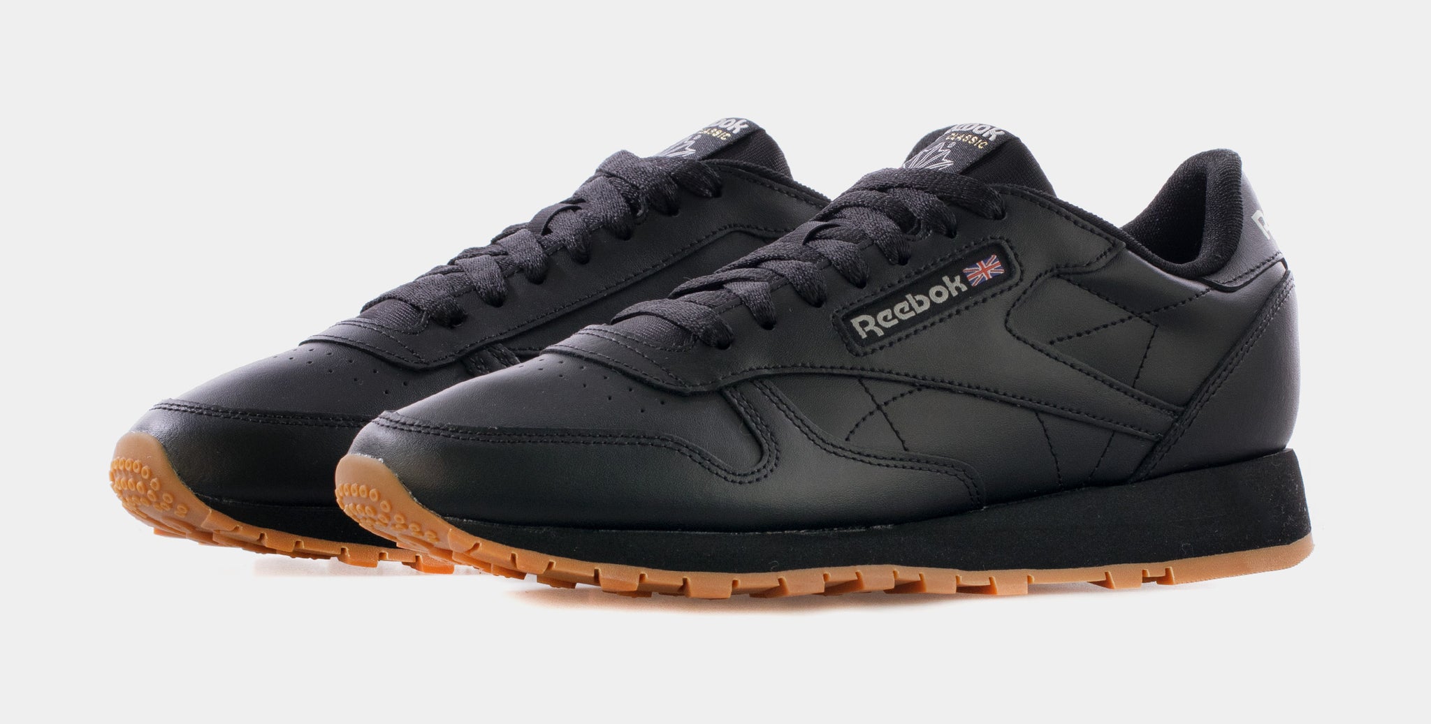 Black reebok hotsell classic mens