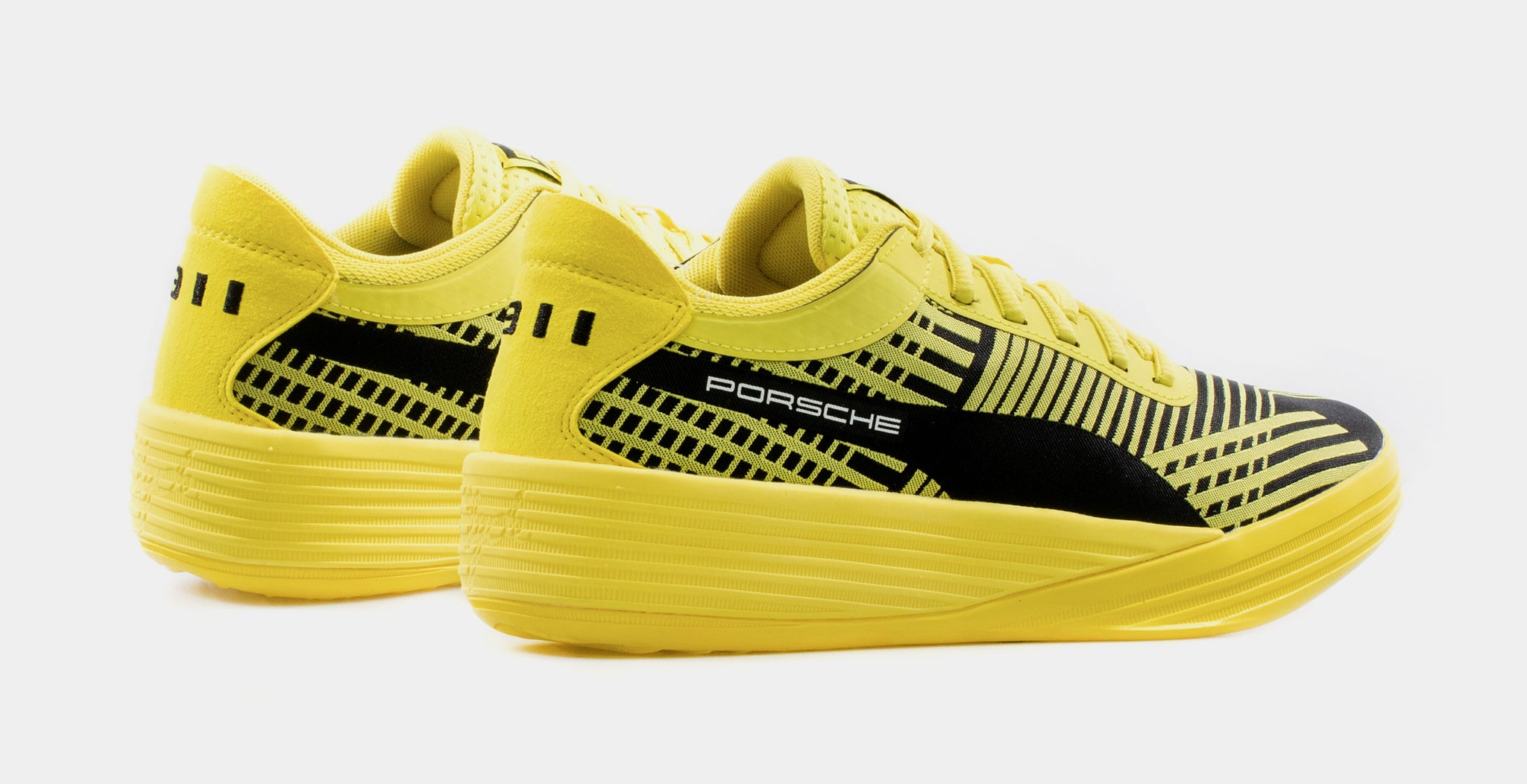 PUMA Clyde All-Pro Porsche 911 Mens Lifestyle Shoe Yellow 195371