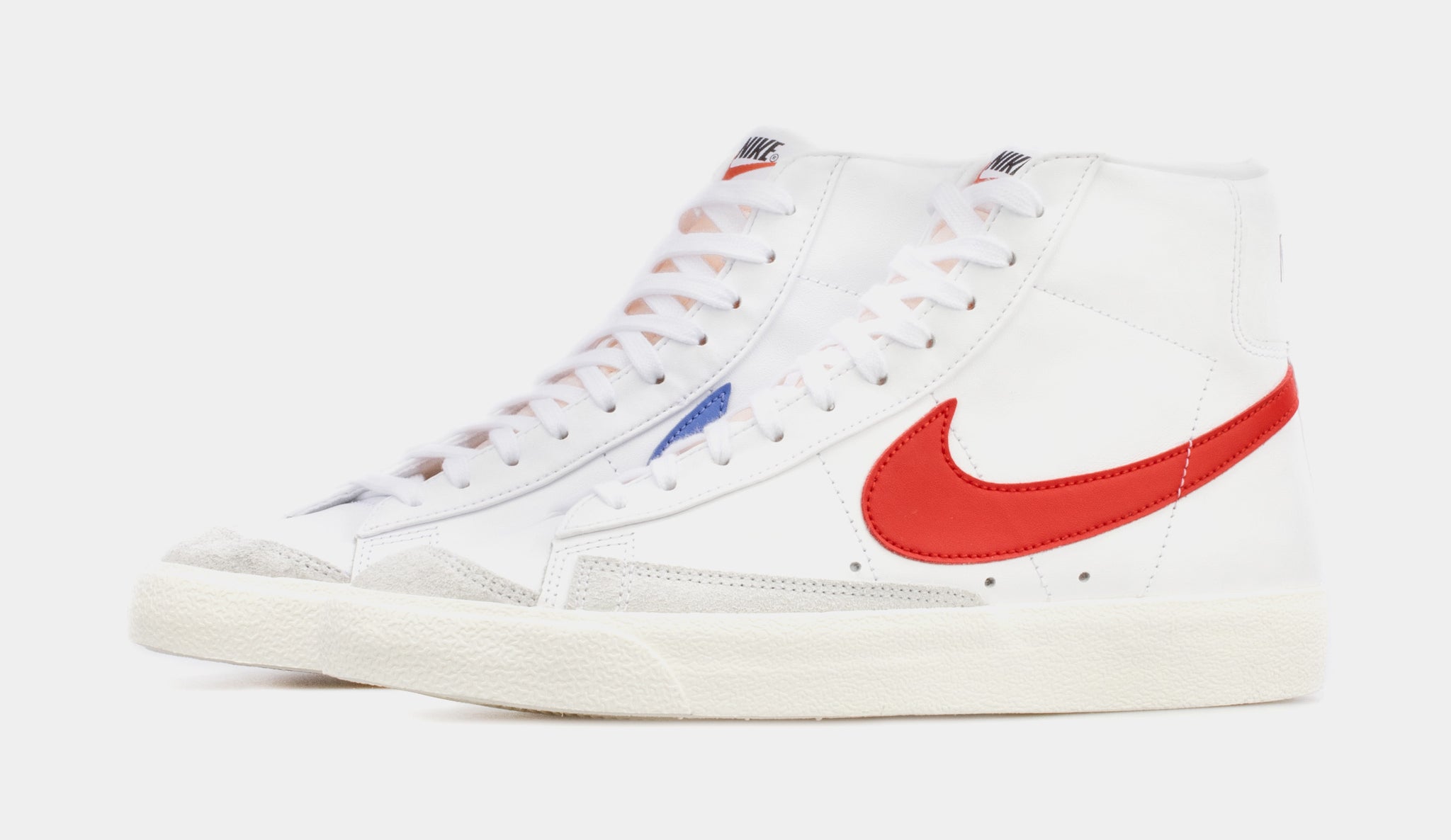 Nike blazer outlet white and red