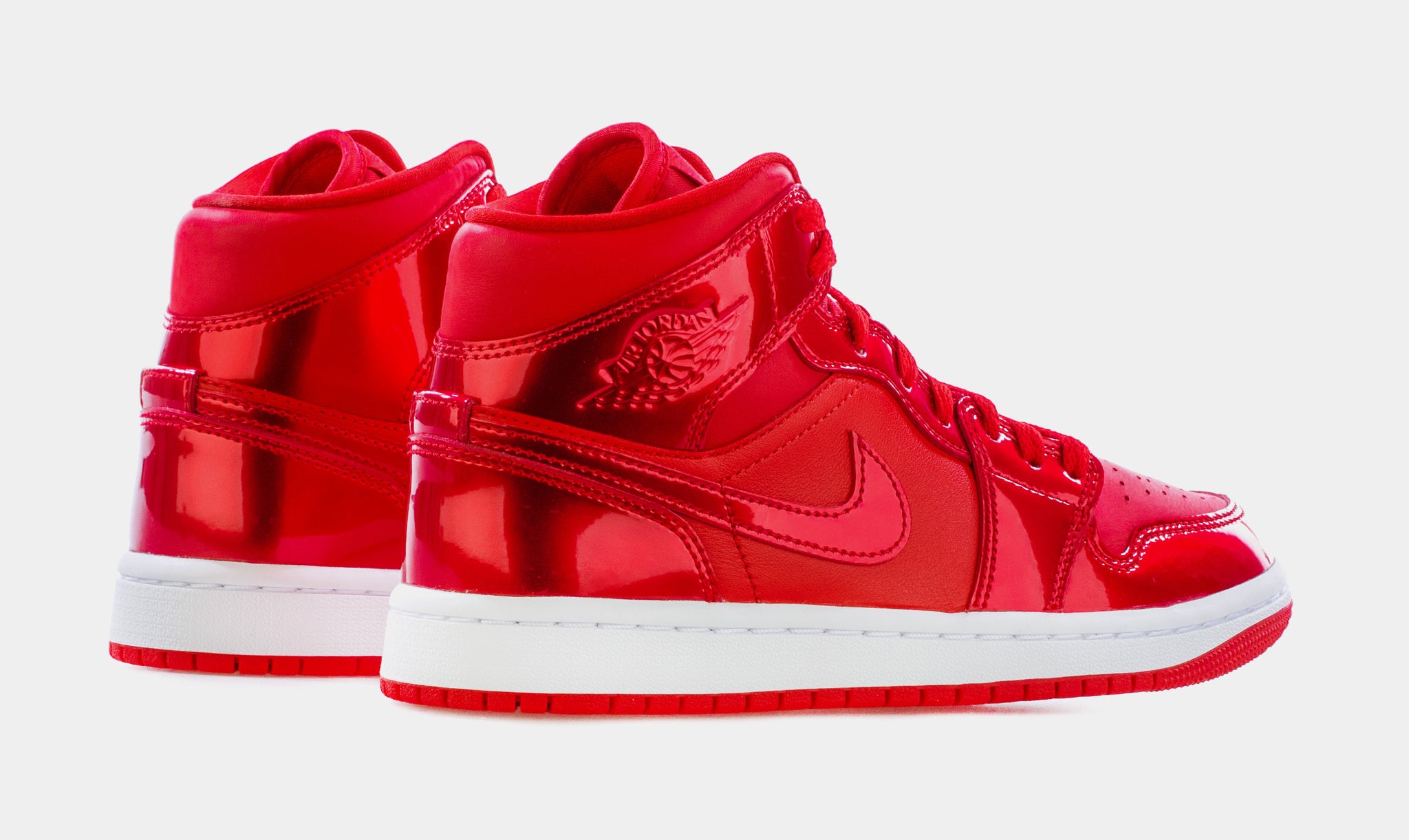 Jordan Air Jordan 1 Mid SE Red Pomegranate Womens Lifestyle