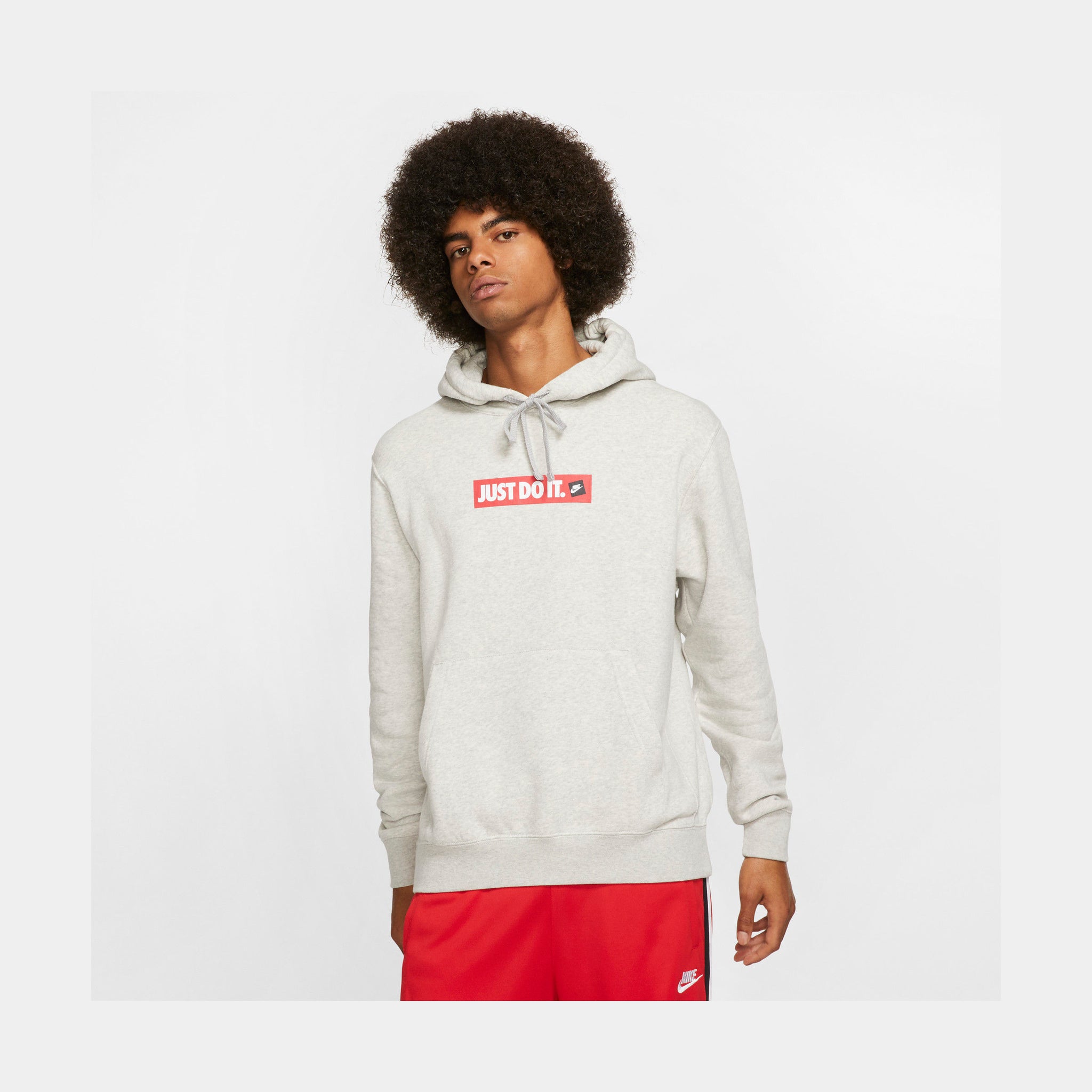 Nike jdi best sale hoodie grey