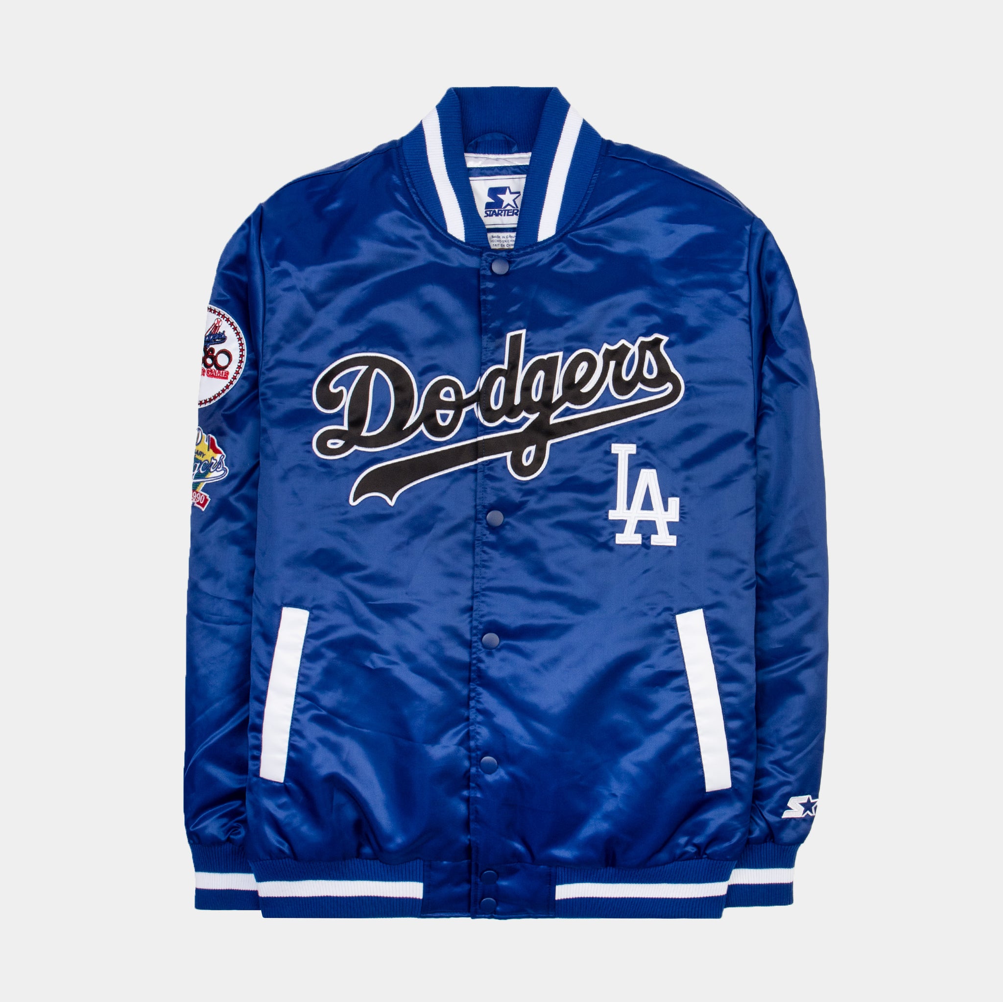 Los Angeles Dodgers Windbreaker (Blue & White) for Sale in