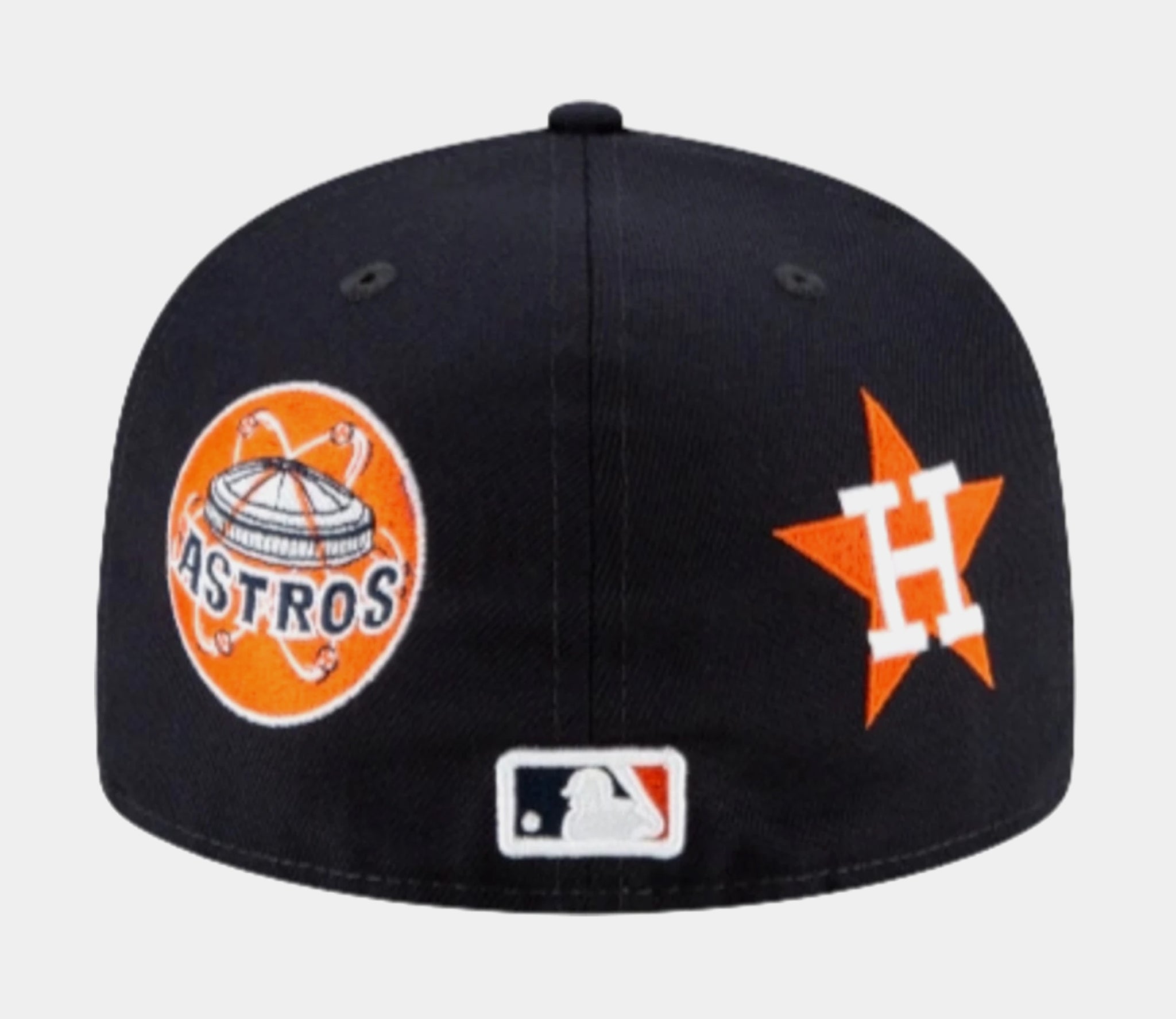 KTZ Houston Astros Leather Ultimate Patch Collection 59fifty Fitted Cap for  Men