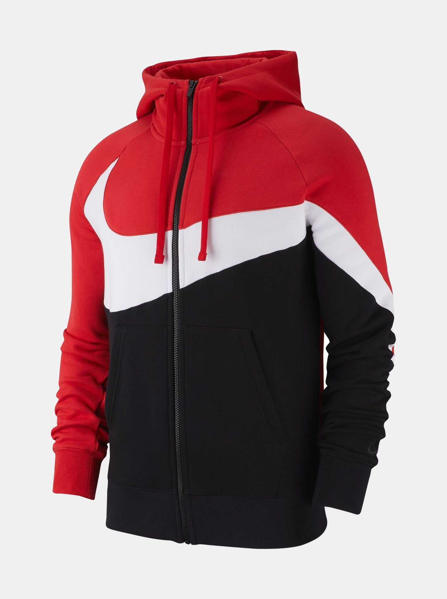 Black red and white nike hoodie new arrivals