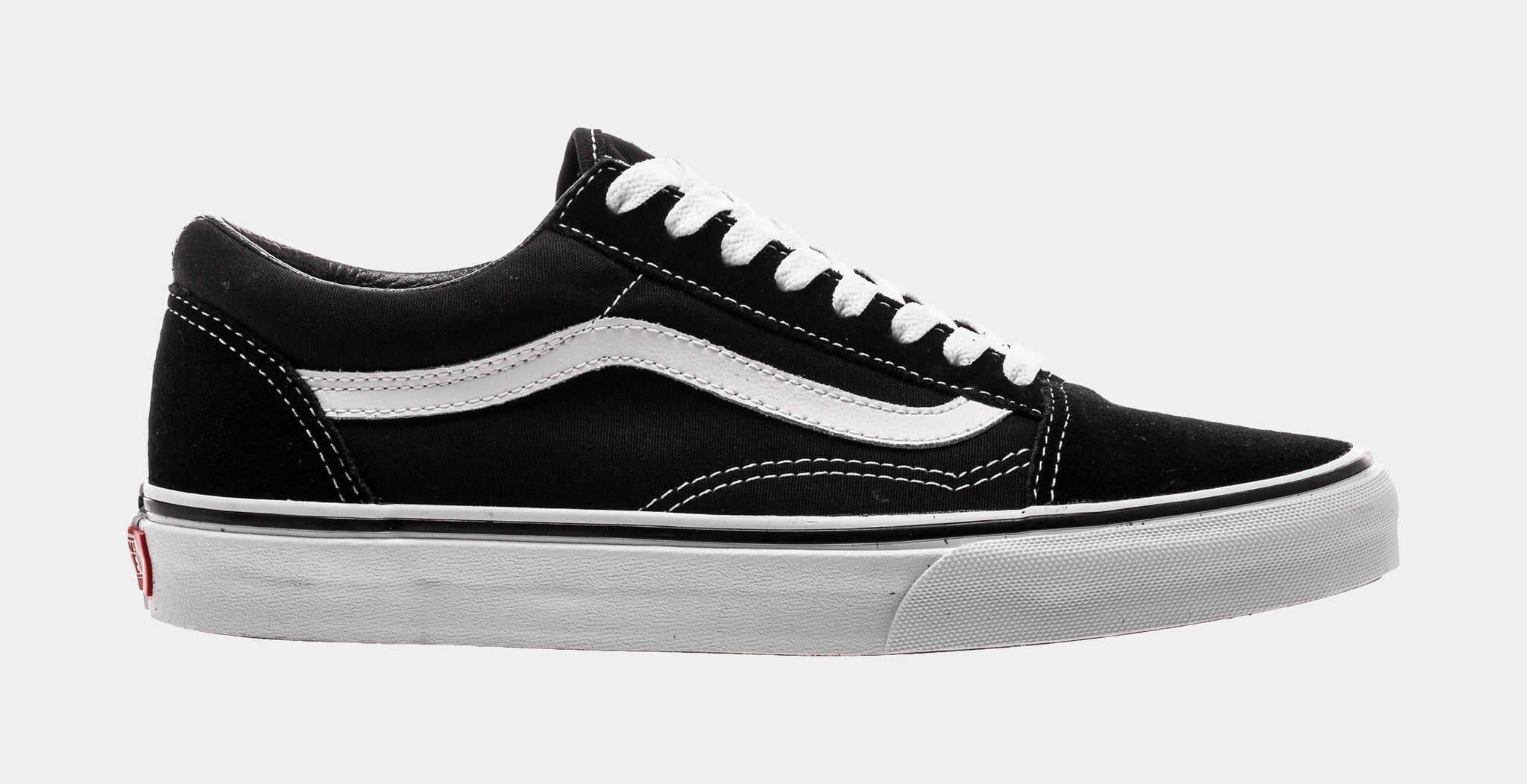 Vans Old Skool Low Mens Skateboarding Shoe Black D3HY28 Shoe Palace