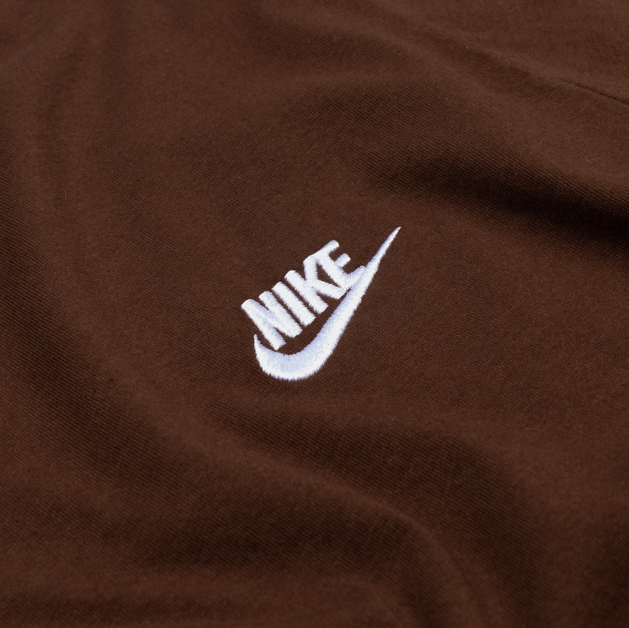 Sleeve NSW AR4997-259 Nike Mens Brown Shirt – Short Shoe Club Palace