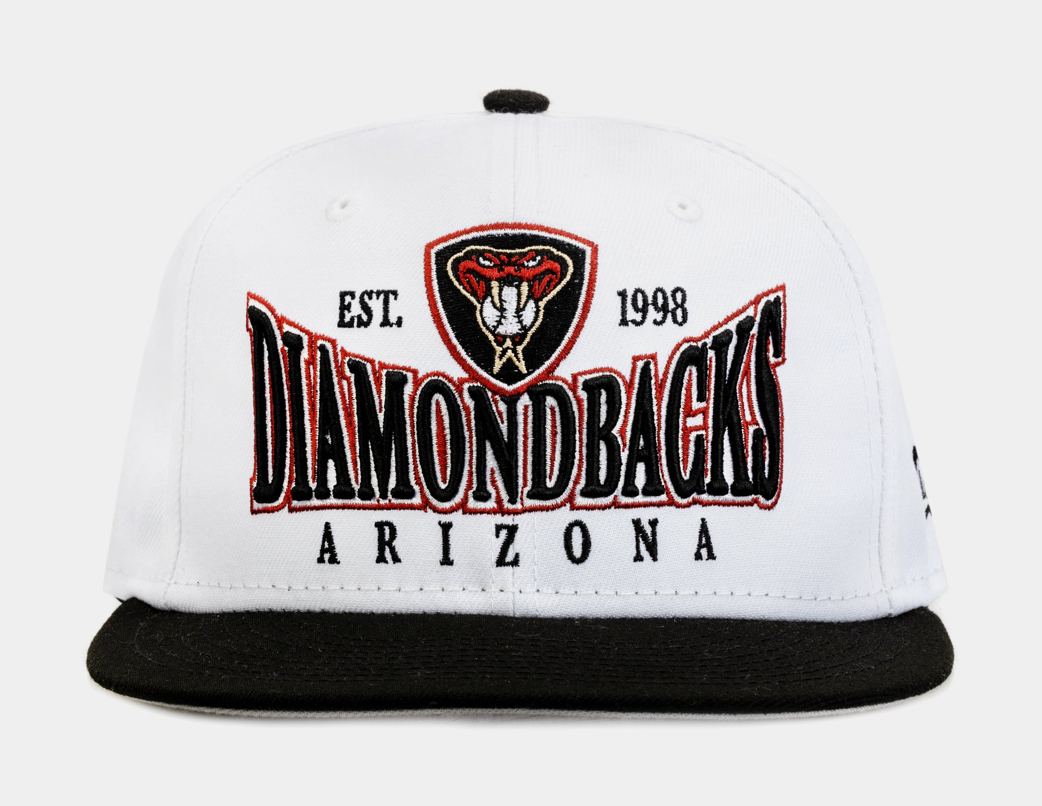 Arizona Diamondbacks Pro Standard Cooperstown Collection Neon Prism Snapback  Hat - Black
