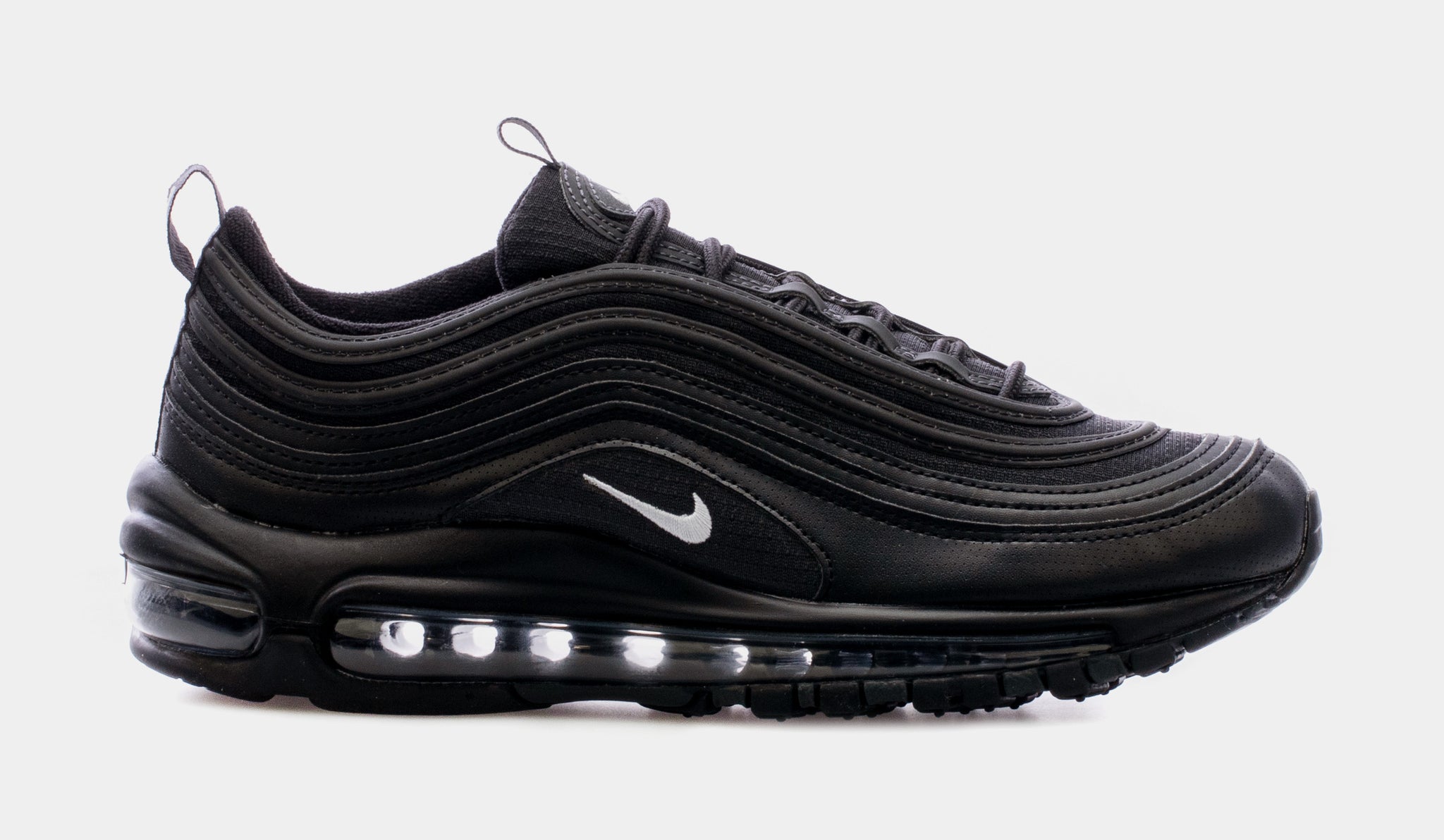 Nike Air Max 97 Grade School Running Shoe Black Black 921522-011