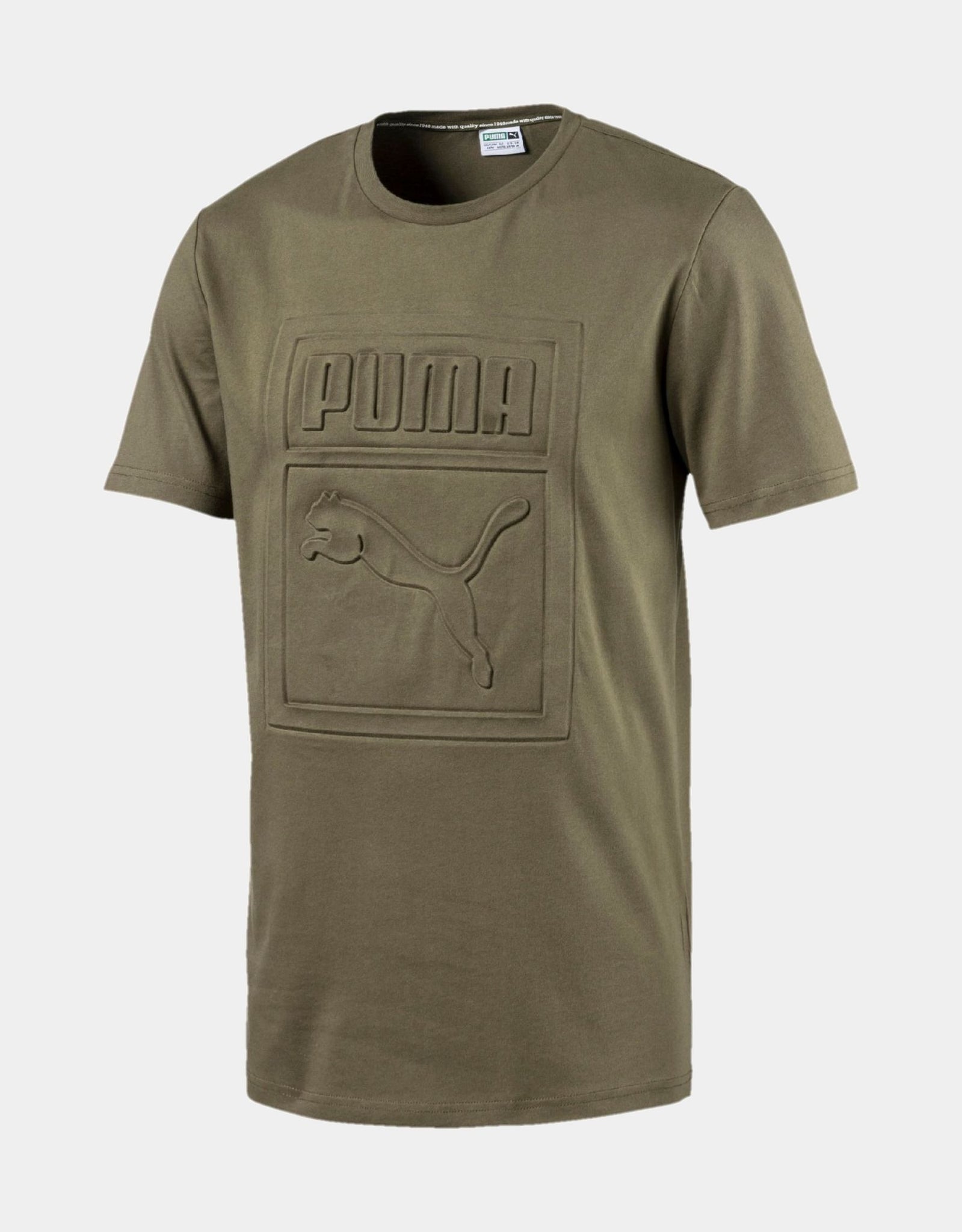 Puma olive hot sale green shirt