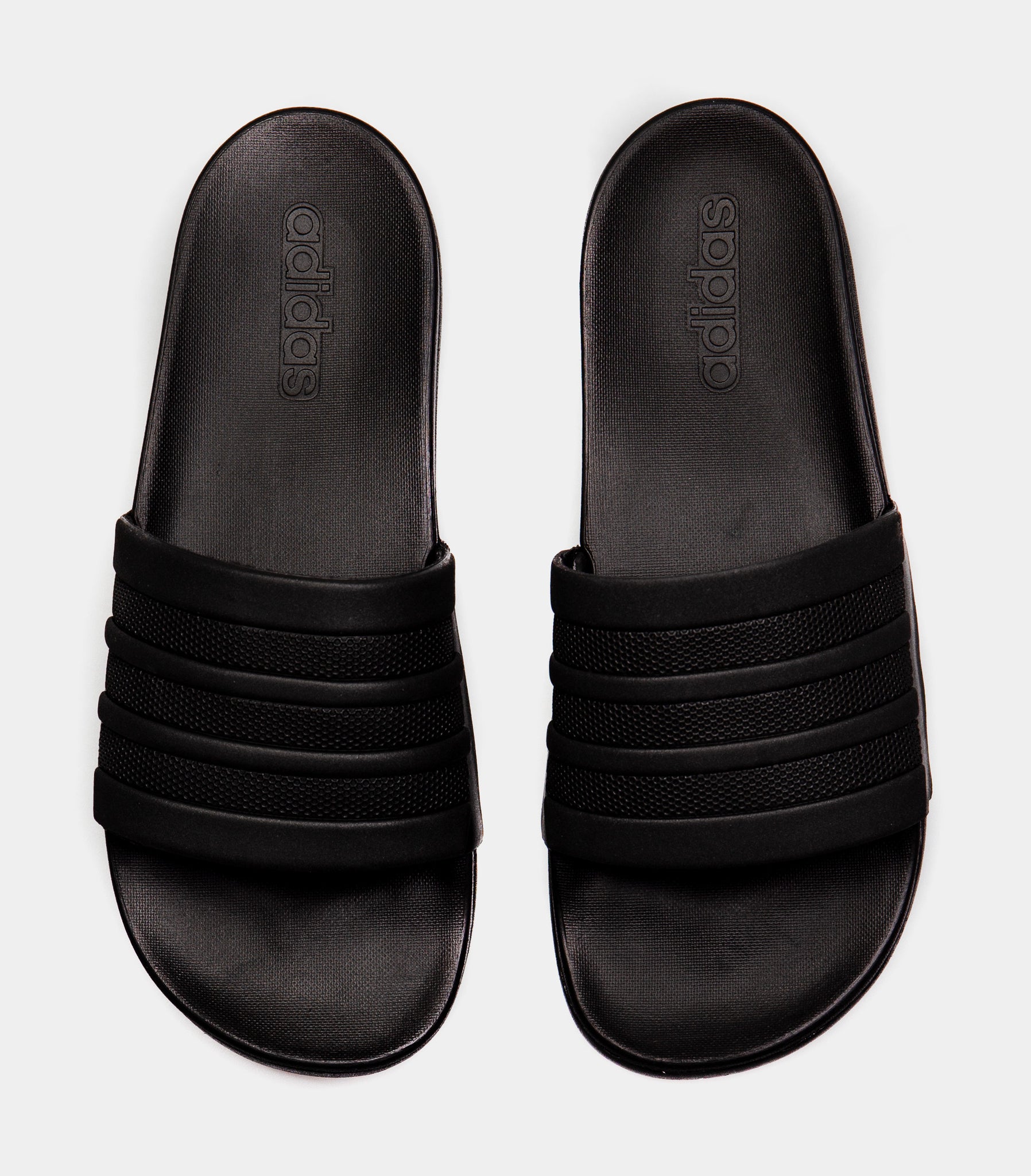 Mens black 2024 adidas slides