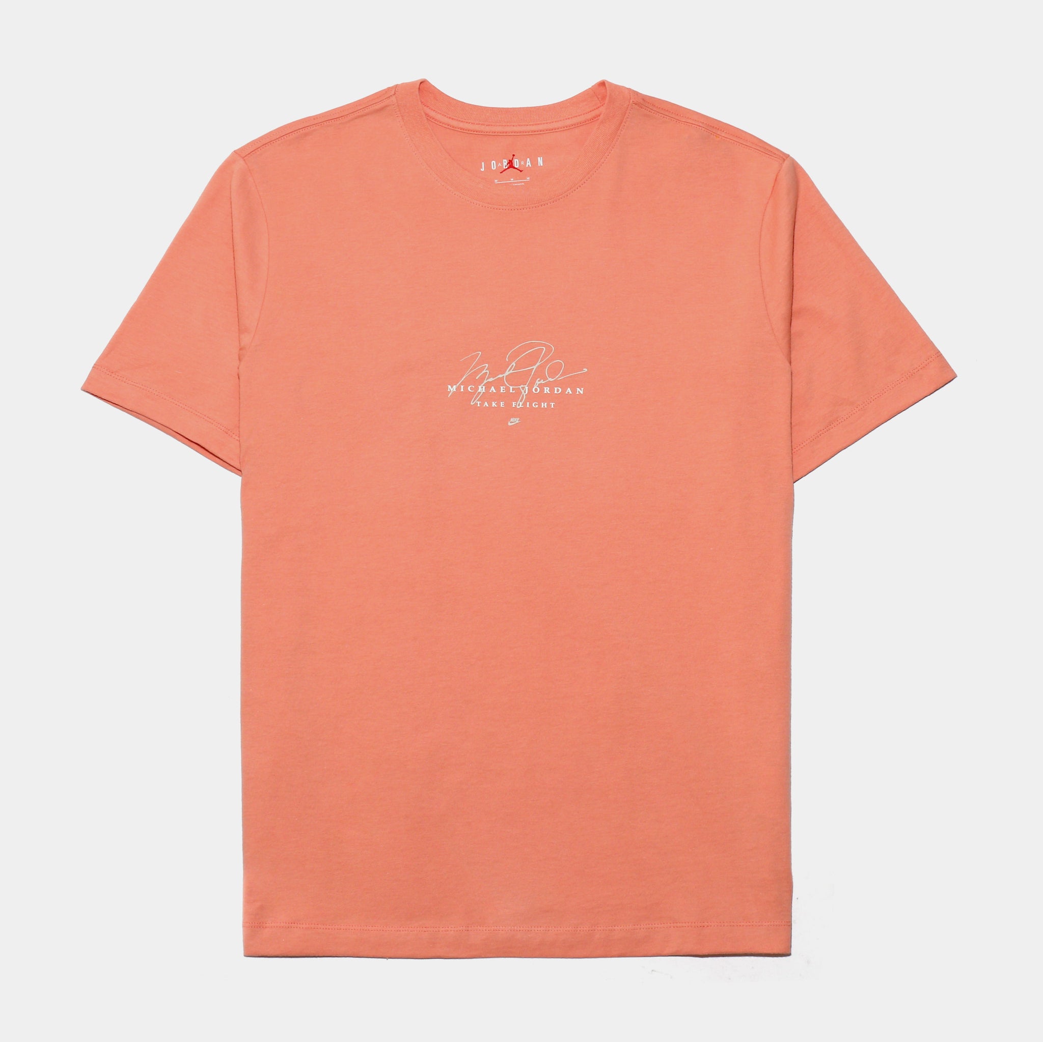 Pink jordan best sale shirts mens