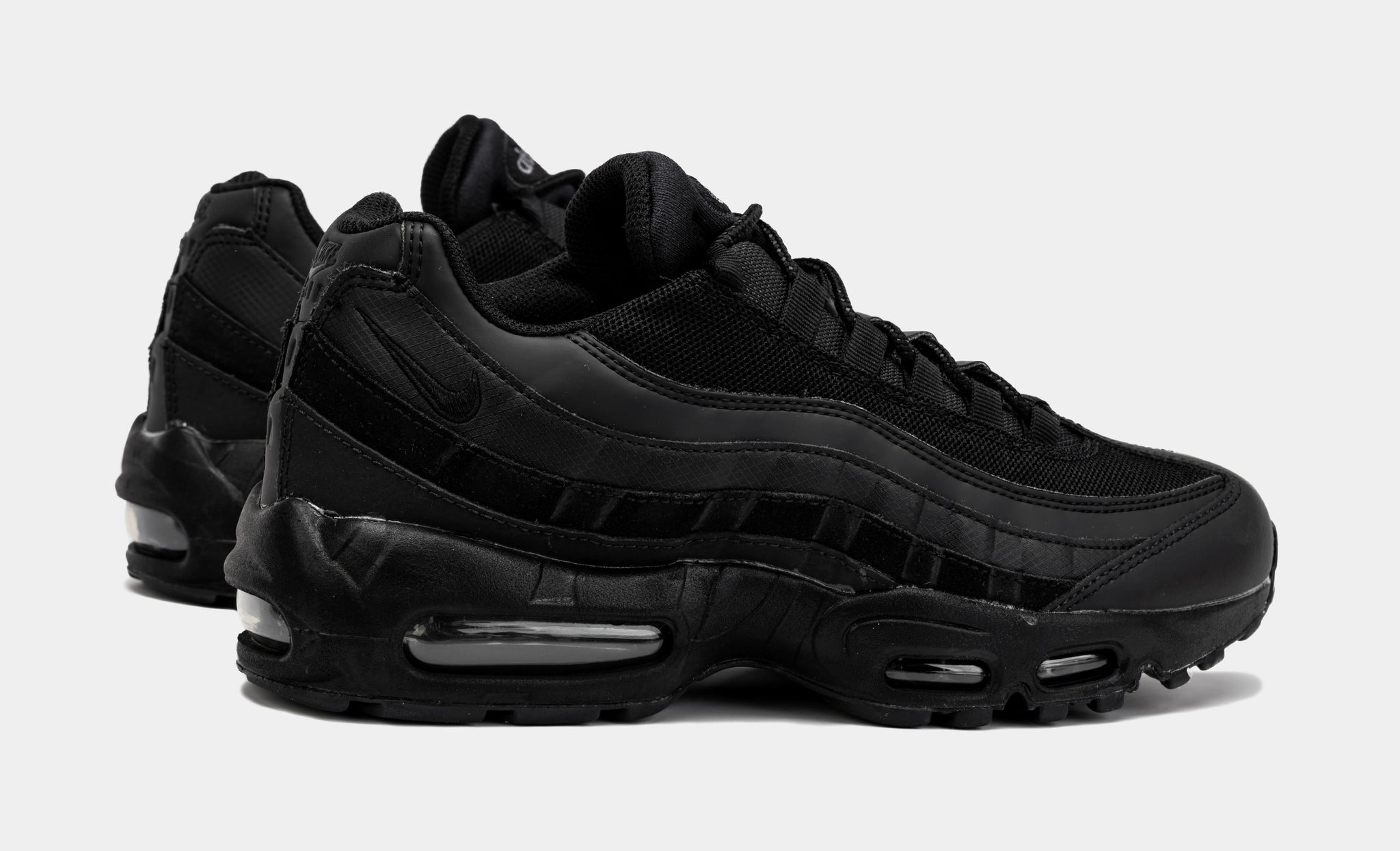 Air max 95s hot sale triple black