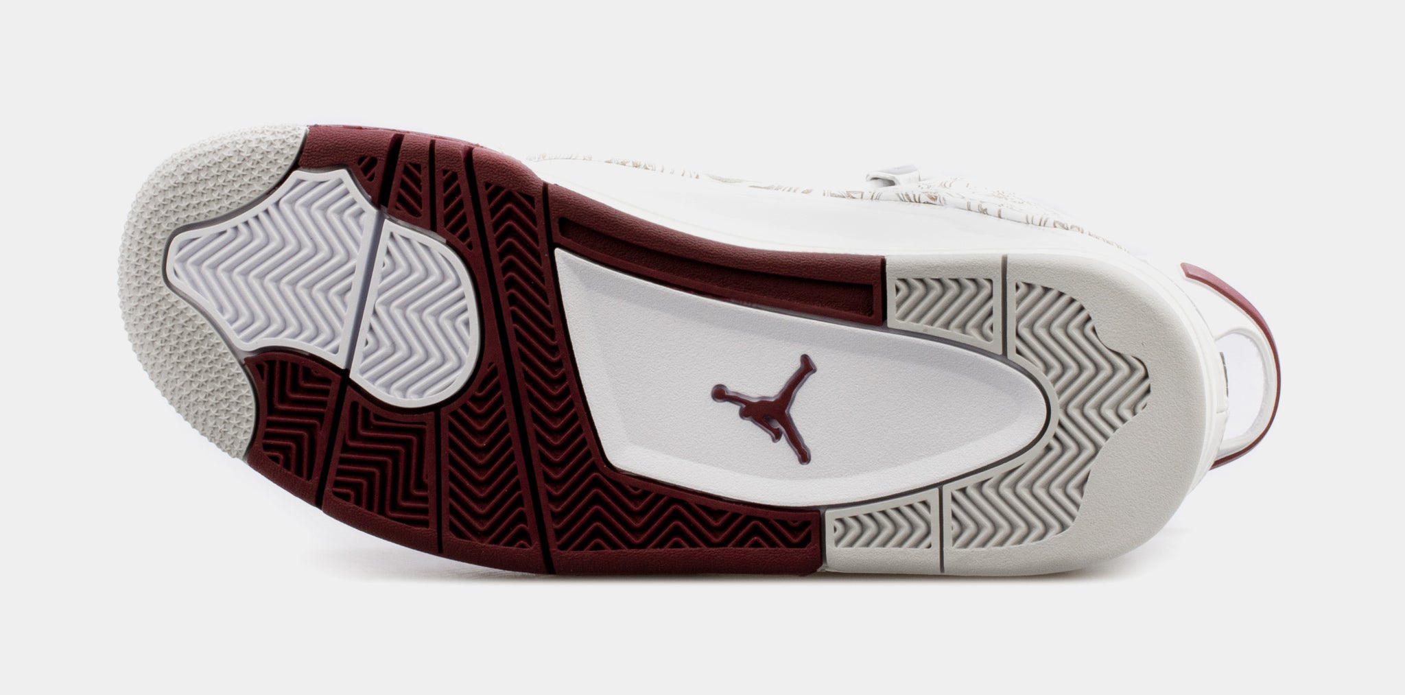 Air Jordan Dub Zero Mens Basketball Shoes (White/Red)