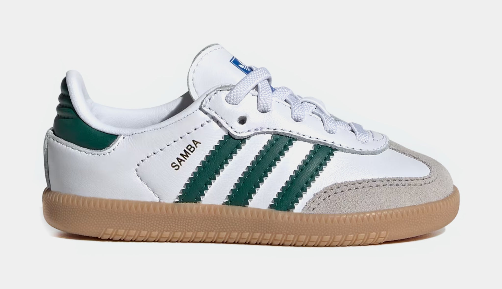 Adidas shoes white with green best sale