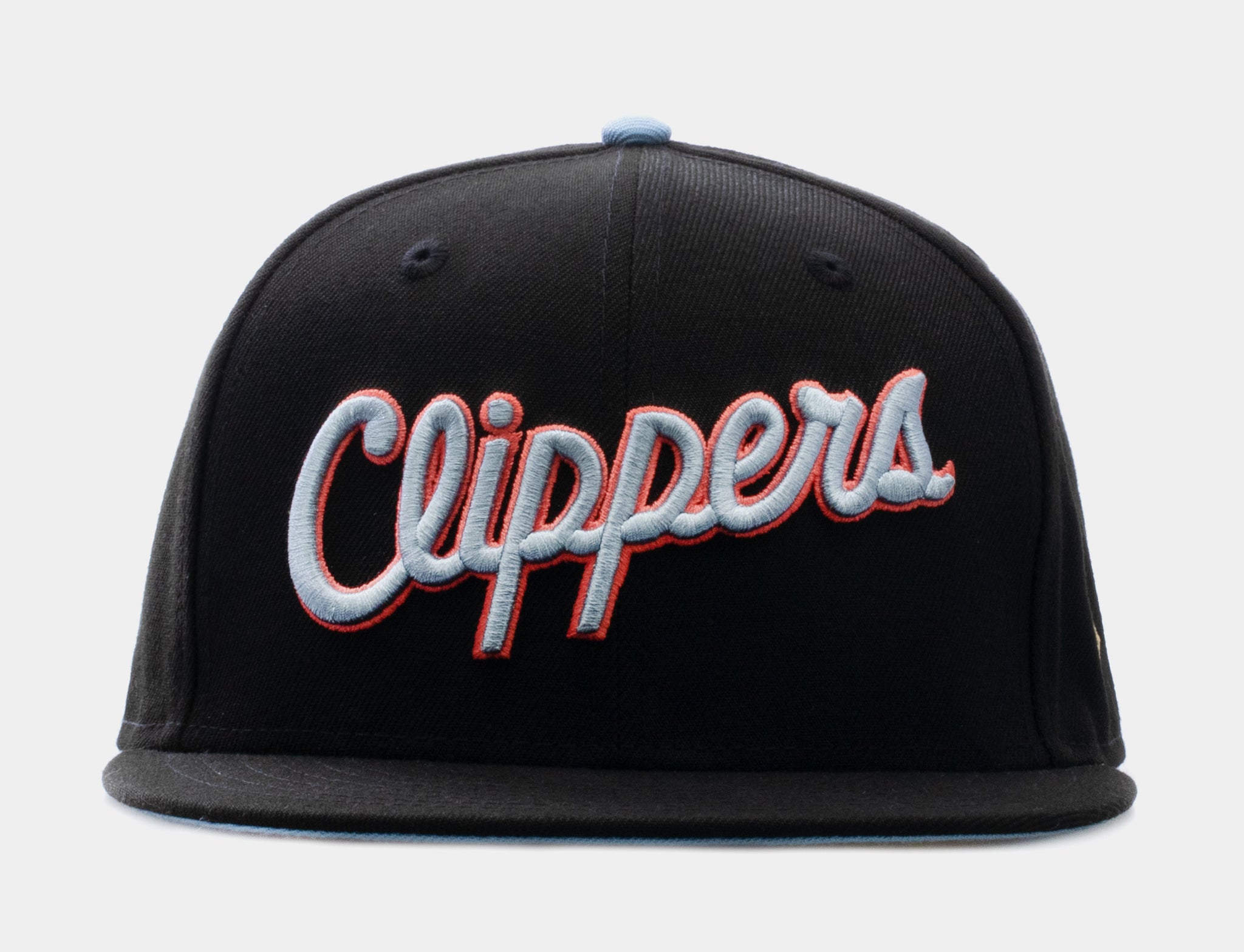 SP x New Era NBA Summer Edition Los Angeles Clippers 59Fifty Fitted Cap  Mens Hat (Black/Blue)