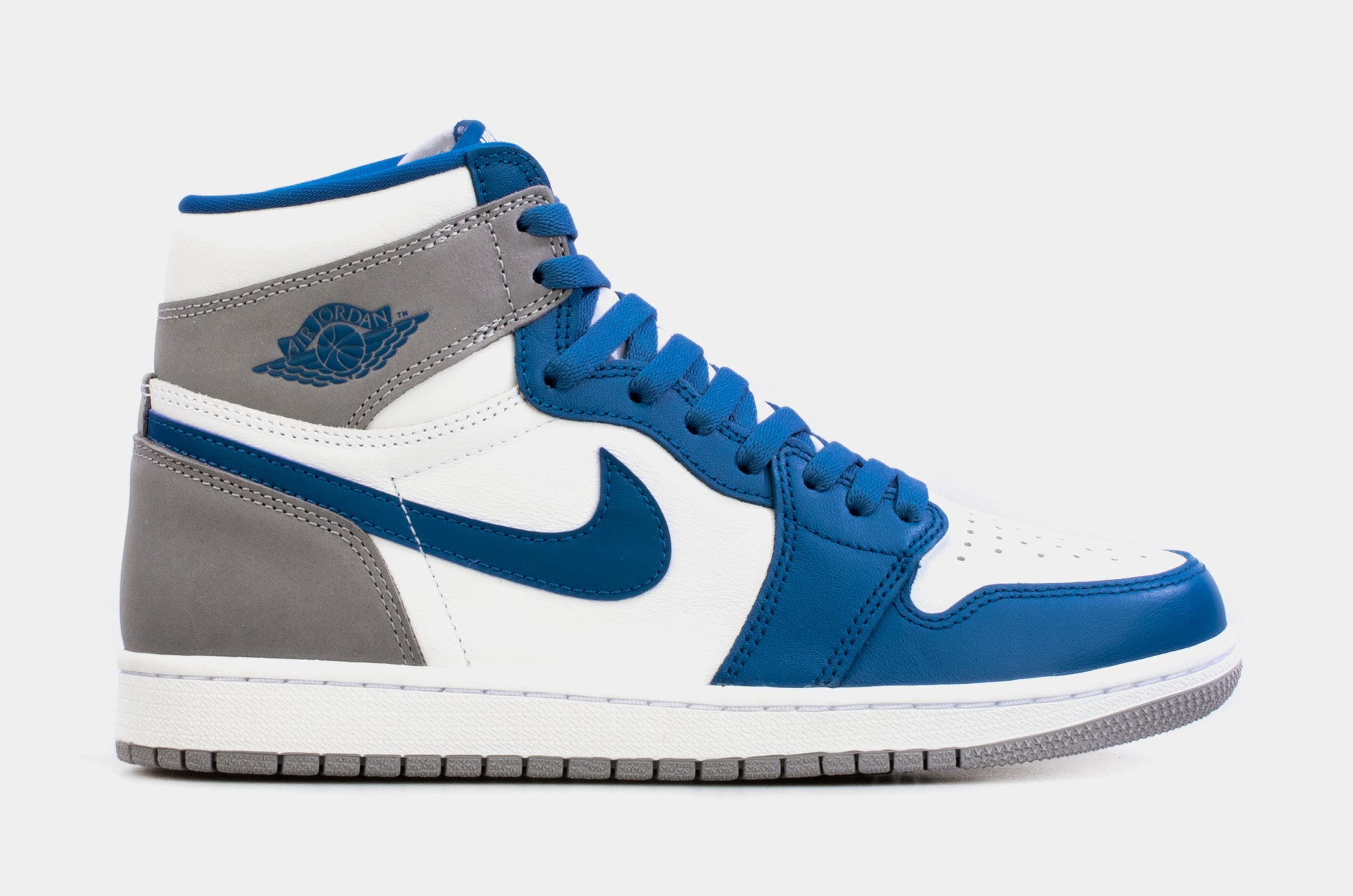 Blue white clearance air jordan 1