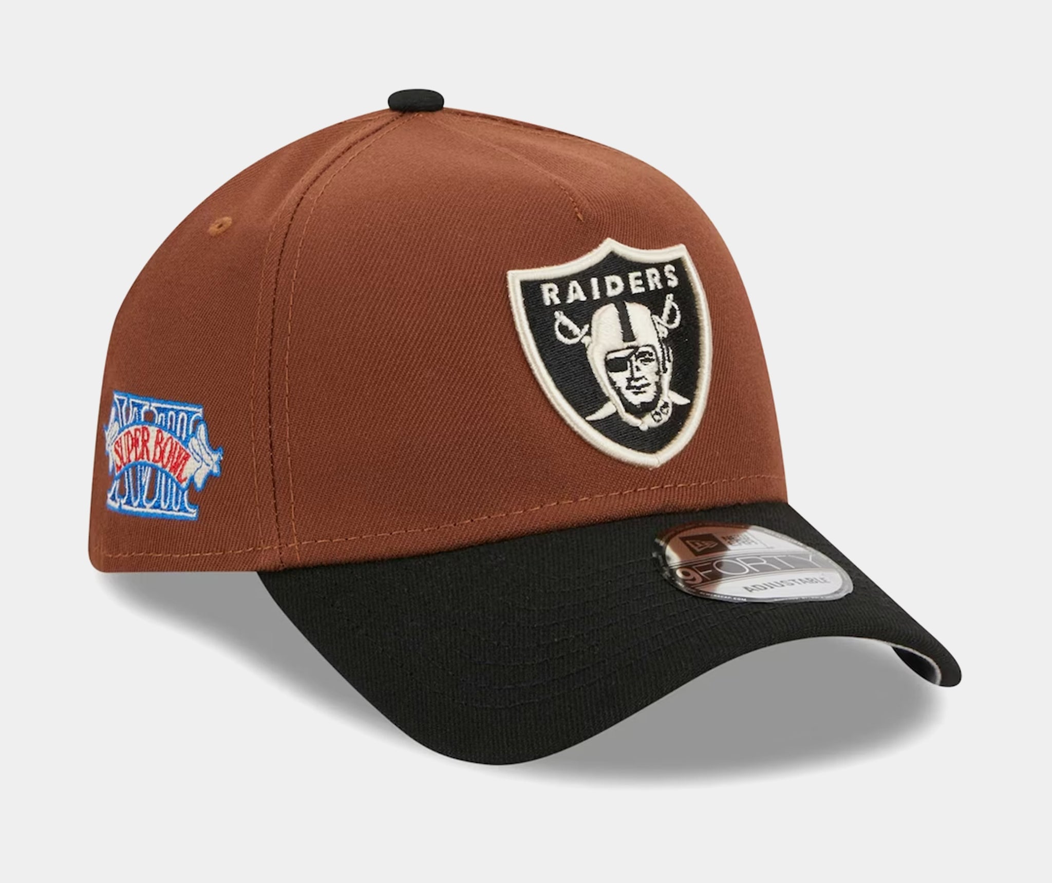 New Era Shoe Palace Collection Las Vegas Raiders 59FIFTY Mens Fitted Hat (Black/Brown)