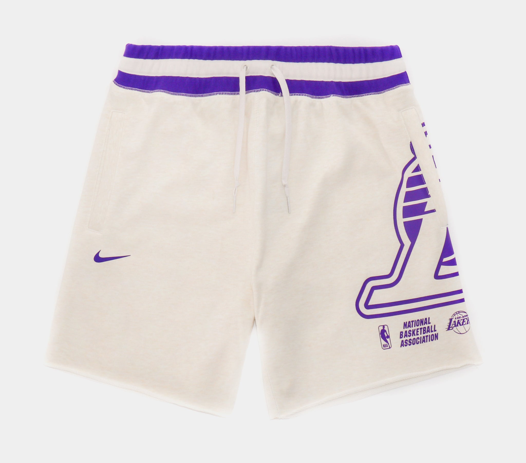 Nike NBA Authentics Compression Shorts Men's White/Light Gray New with Tags  2XLT 188